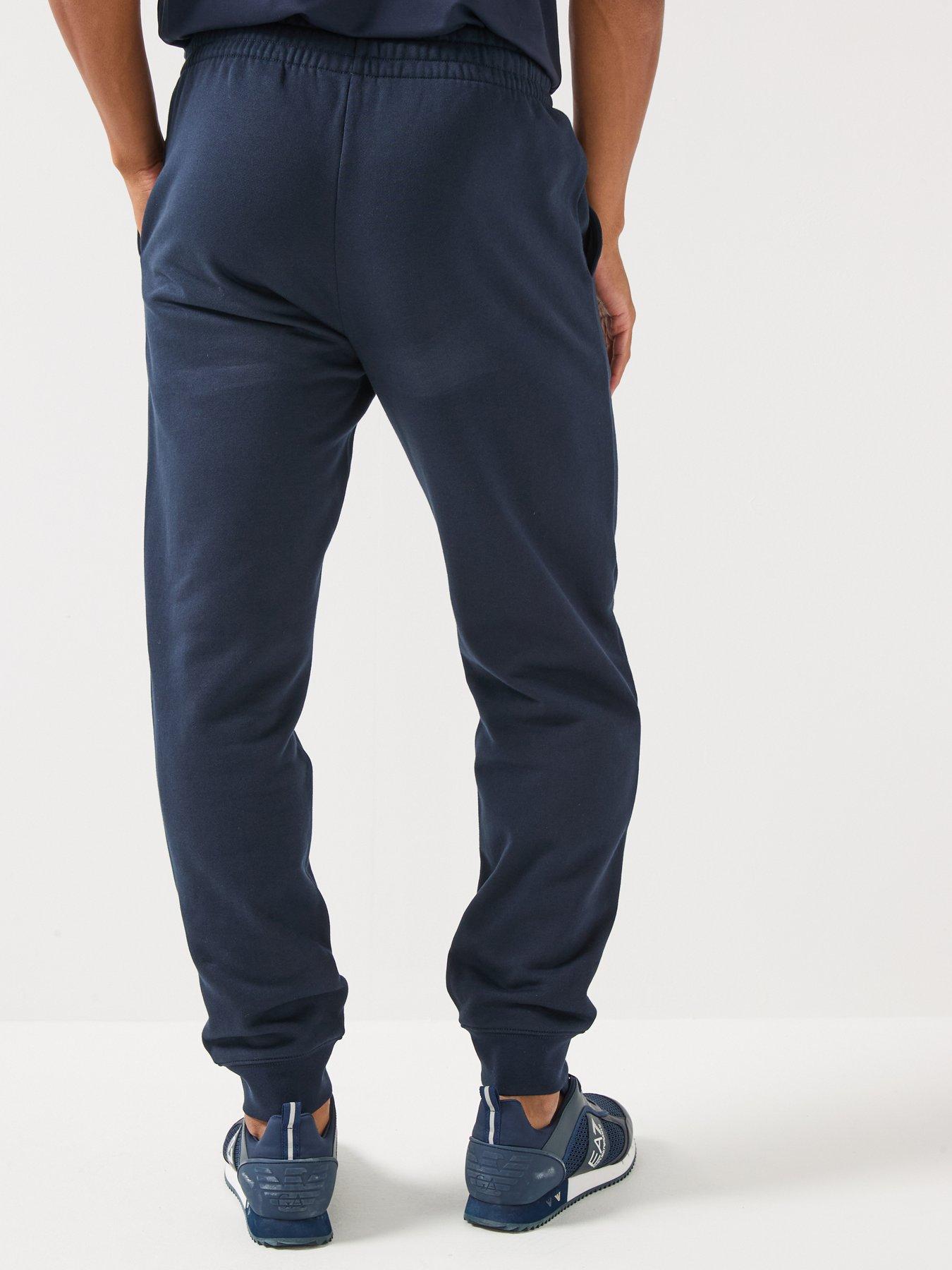 Image 2 of 6 of EA7 Emporio Armani Train Visibility Logo Joggers - Navy