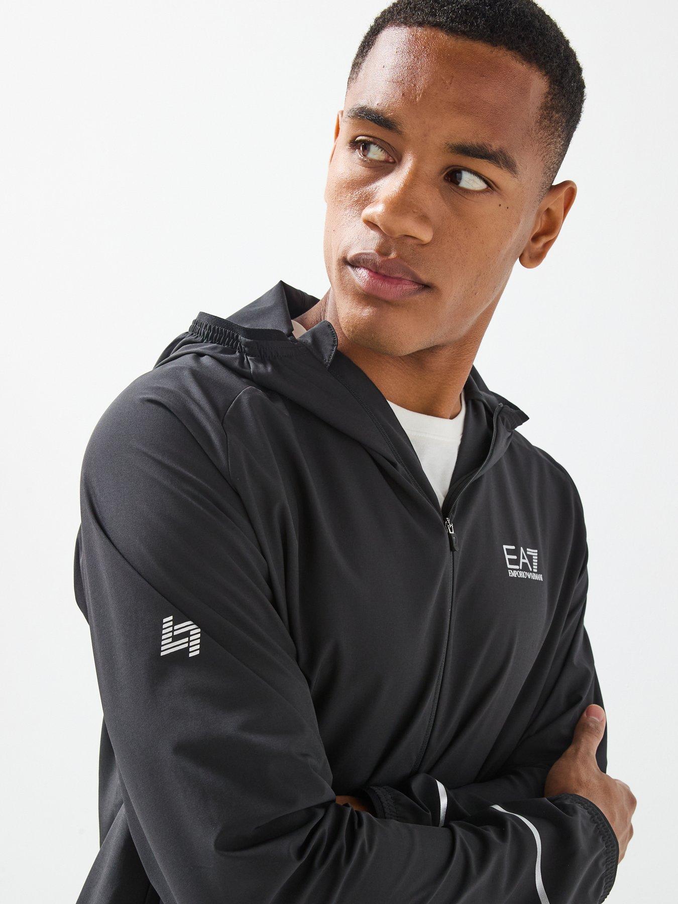 Image 5 of 6 of EA7 Emporio Armani Ventus7 Full Zip Tech Hoodie - Black