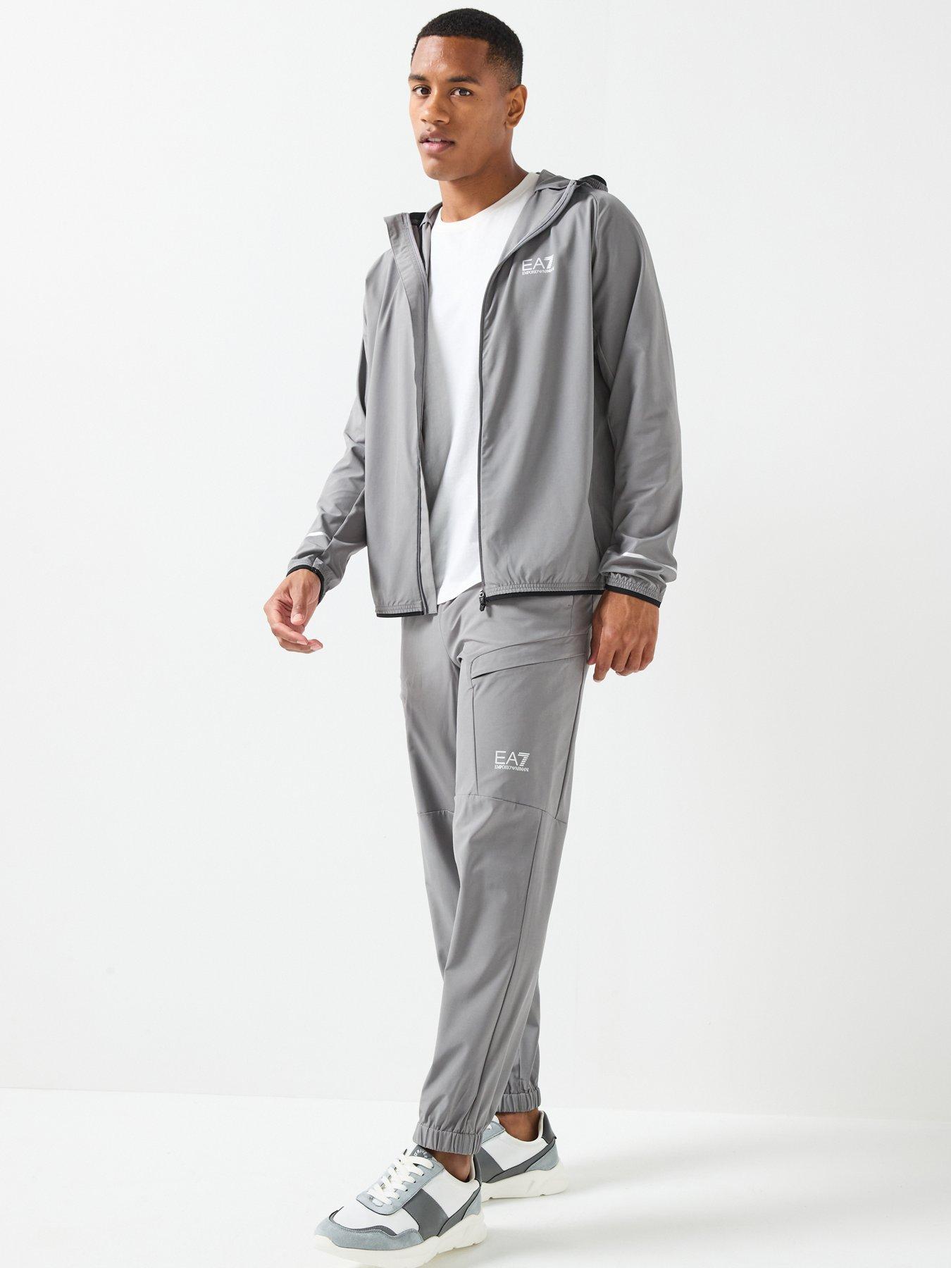 Image 5 of 6 of EA7 Emporio Armani Ventus7 Tech Cargo Trousers - Grey