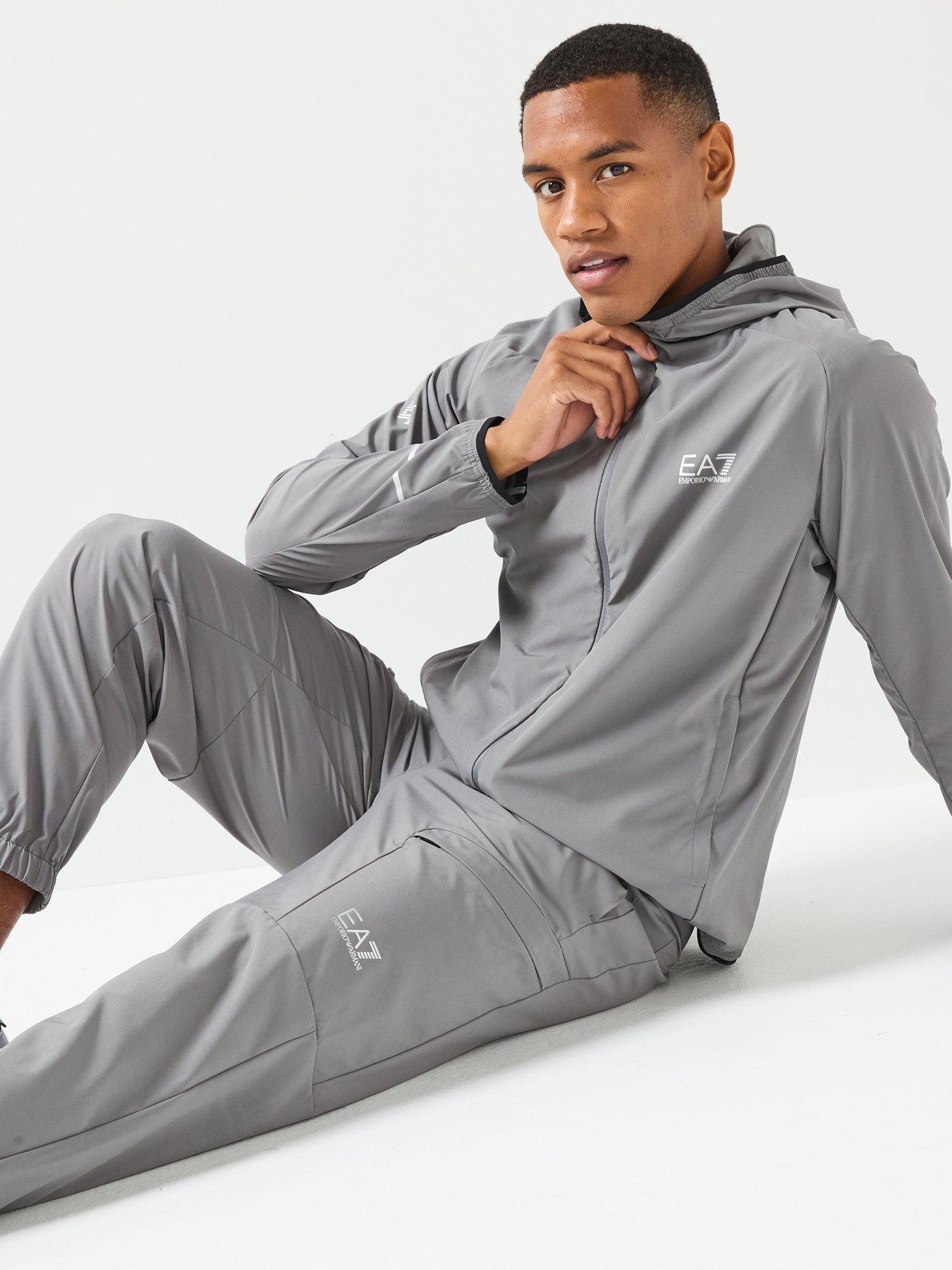 Image 6 of 6 of EA7 Emporio Armani Ventus7 Tech Cargo Trousers - Grey