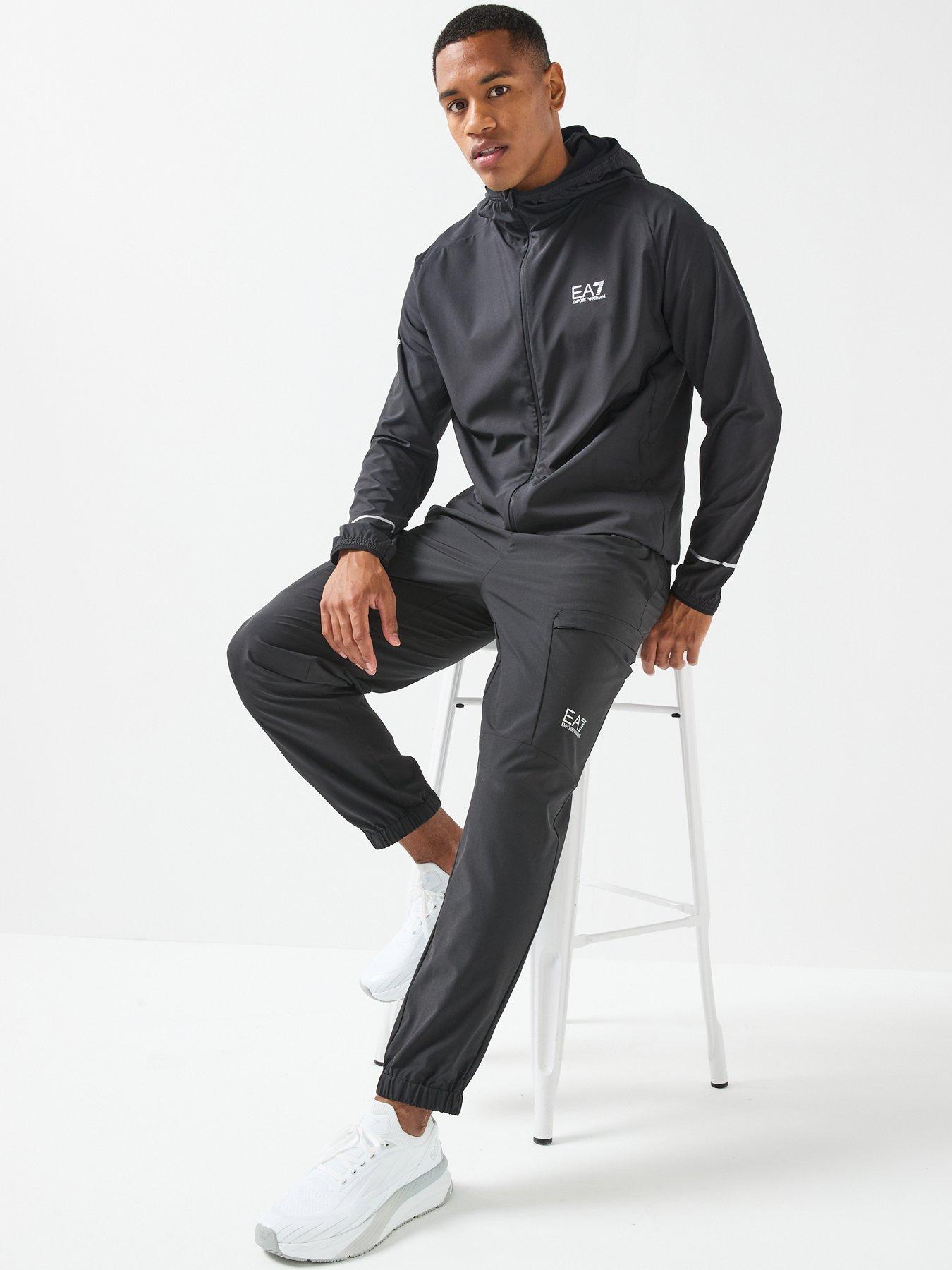 Image 6 of 6 of EA7 Emporio Armani Ventus7 Tech Cargo Trousers - Black