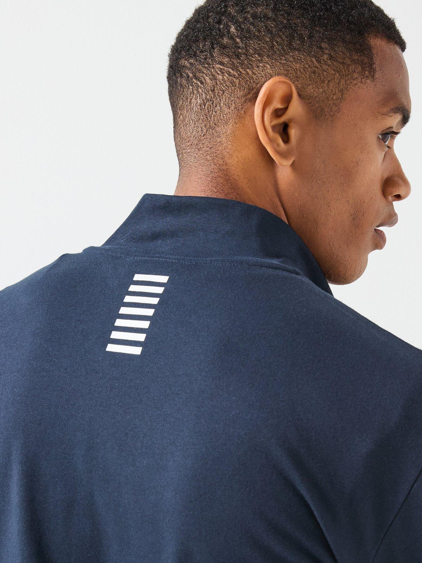 Image 5 of 6 of EA7 Emporio Armani Train Core ID Full Zip Tracksuit - Navy