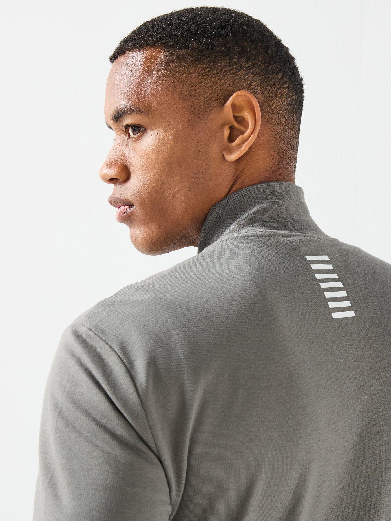 Image 5 of 6 of EA7 Emporio Armani Train Core Id Full Zip Tracksuit - Grey