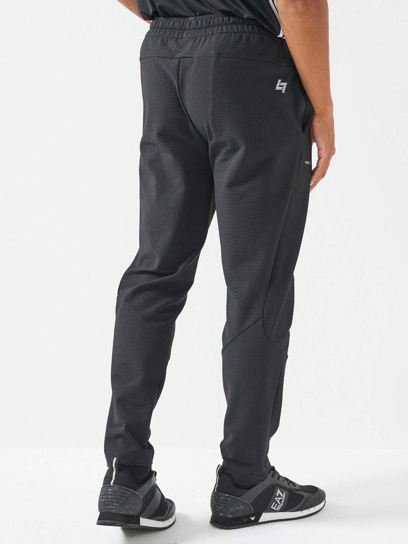 Image 2 of 6 of EA7 Emporio Armani Ventus7 Tech Tapered Joggers - Black