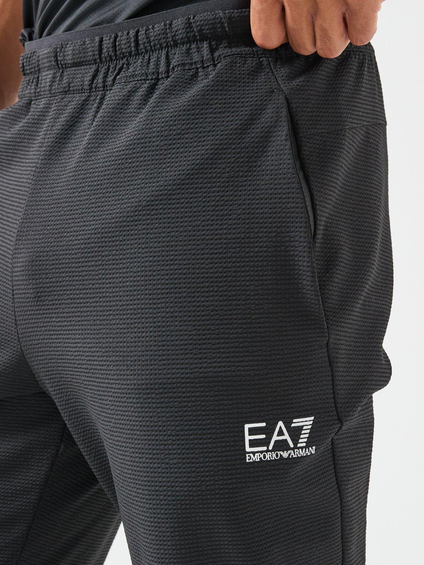 Image 4 of 6 of EA7 Emporio Armani Ventus7 Tech Tapered Joggers - Black