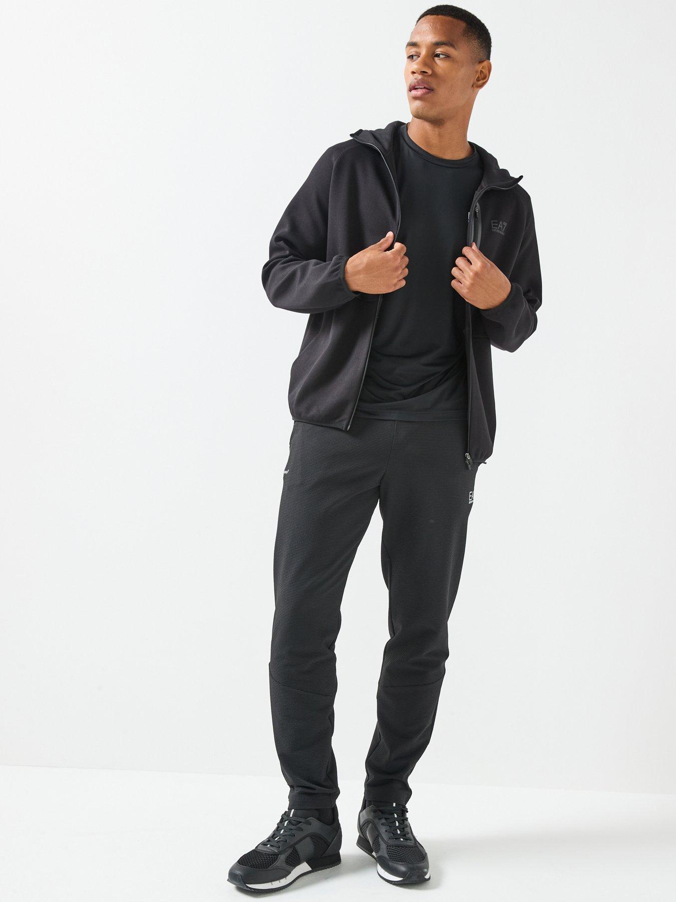 Image 5 of 6 of EA7 Emporio Armani Ventus7 Tech Tapered Joggers - Black