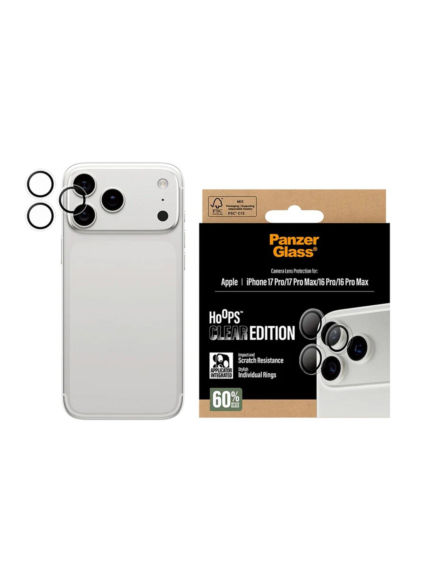 Image 2 of 4 of Panzerglass Hoops Transparent  iPhone 17 Pro , iPhone 17 Pro Max , iPhone 16 Pro , 16 Pro Max