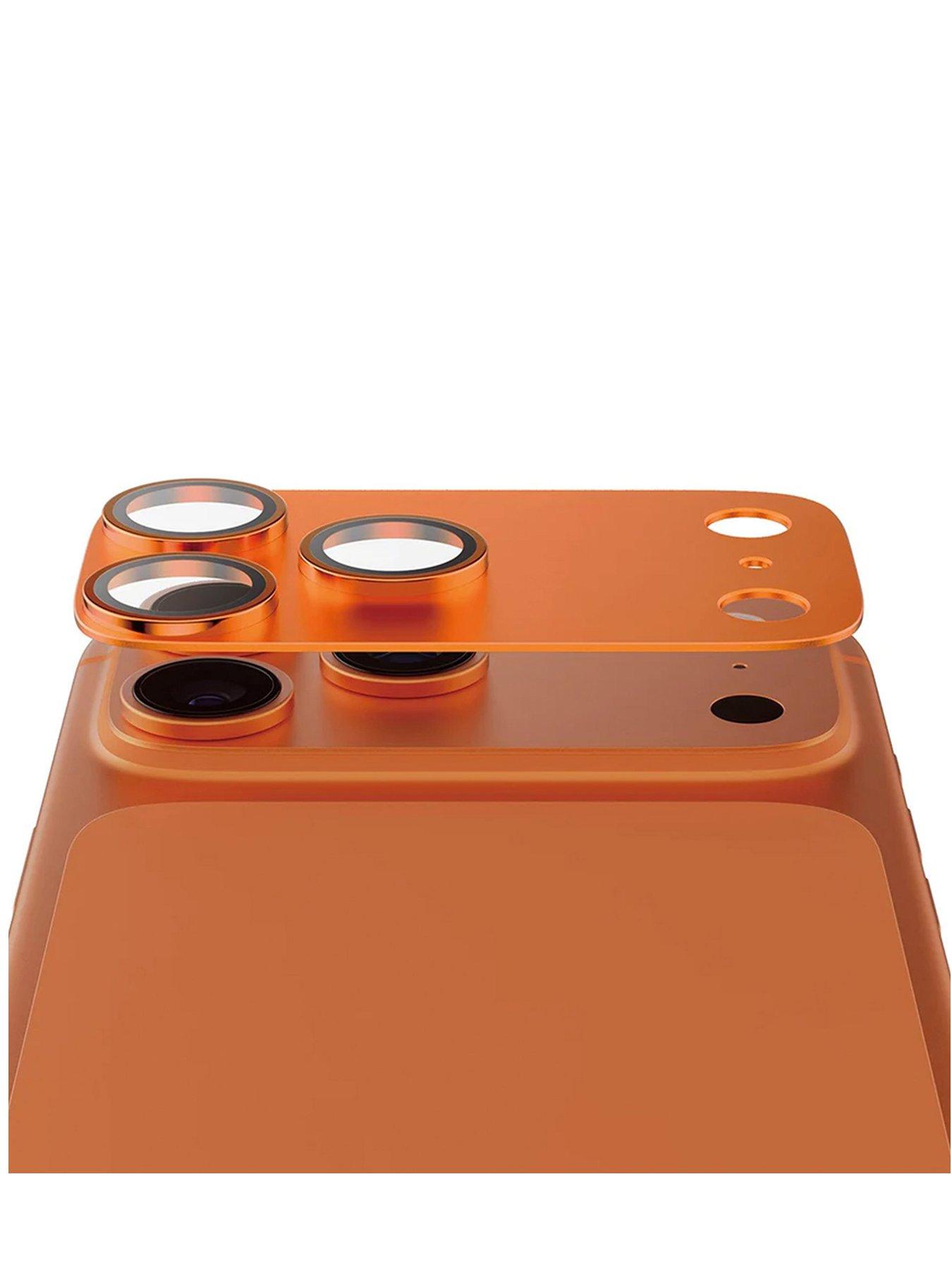 Image 1 of 5 of Panzerglass FENDER Camera Protector Cosmic Orange iPhone 17 Pro