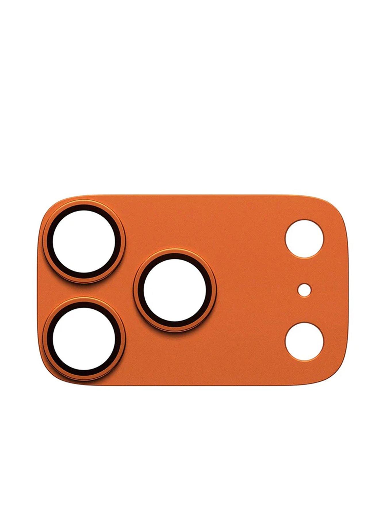 Image 4 of 5 of Panzerglass FENDER Camera Protector Cosmic Orange iPhone 17 Pro