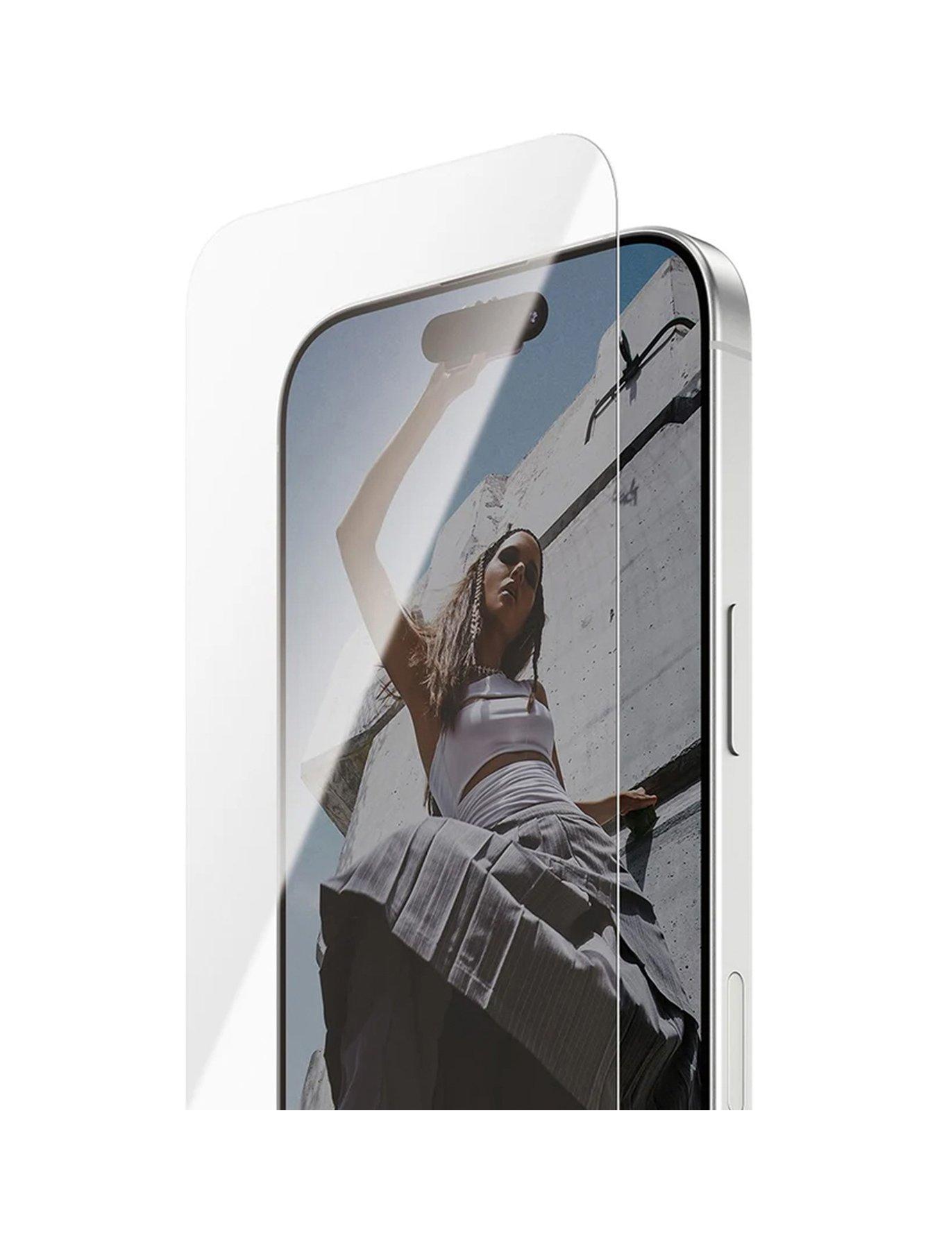 Image 1 of 4 of Panzerglass SAFE. by PanzerGlass Screen Protector for iPhone 17 and iPhone 16 Pro - Ultra-Wide Fit with EasyAligner