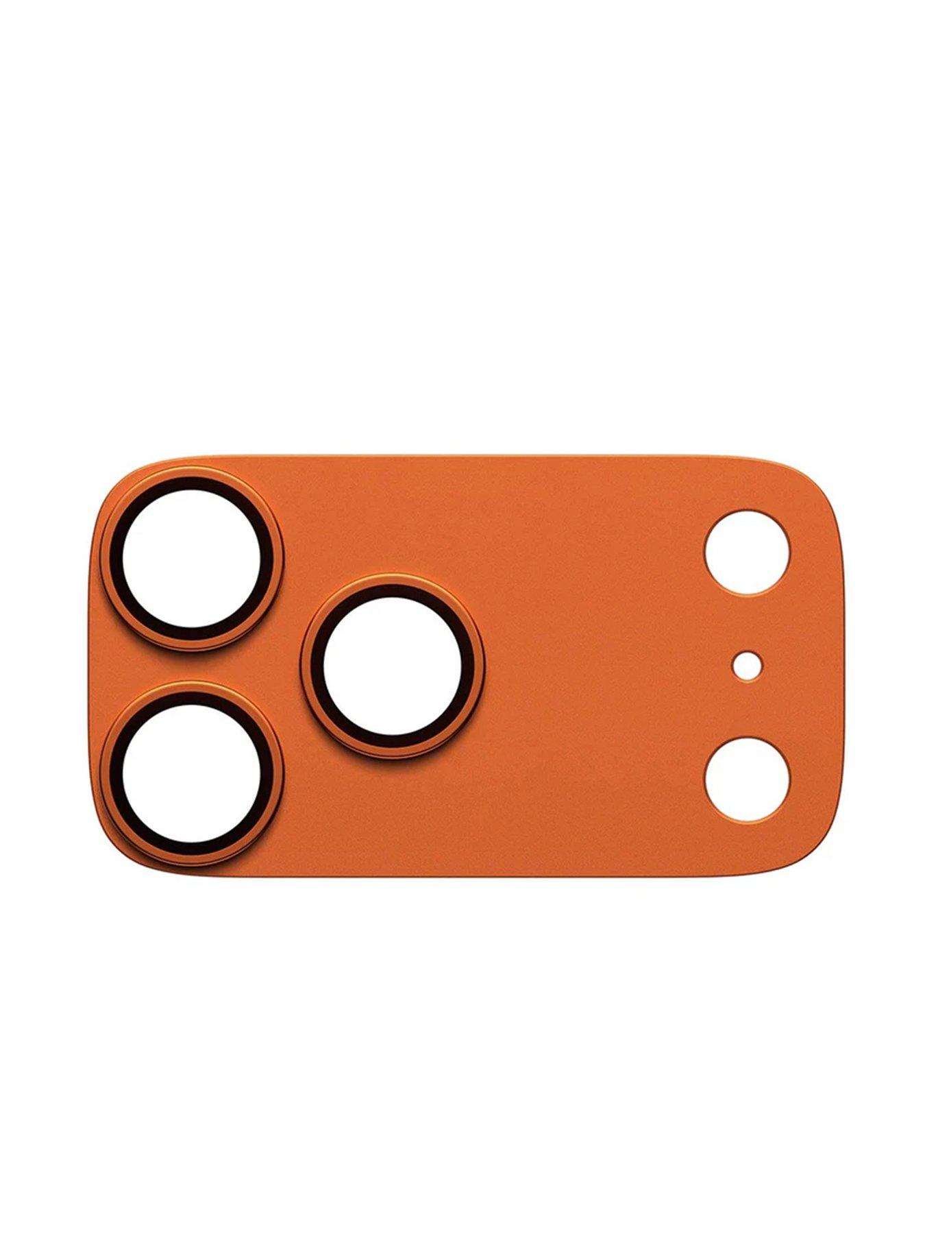 Image 4 of 5 of Panzerglass FENDER Camera Protector Cosmic Orange iPhone 17 Pro Max