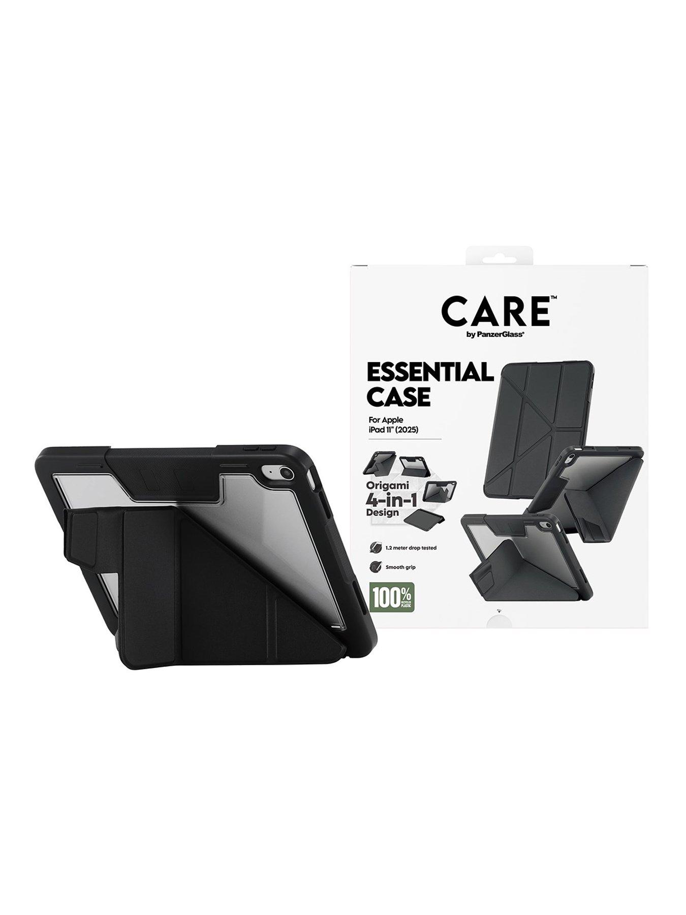 Image 2 of 5 of Panzerglass Black - CARE by Essential Case Black iPad 11" (2025-2026)