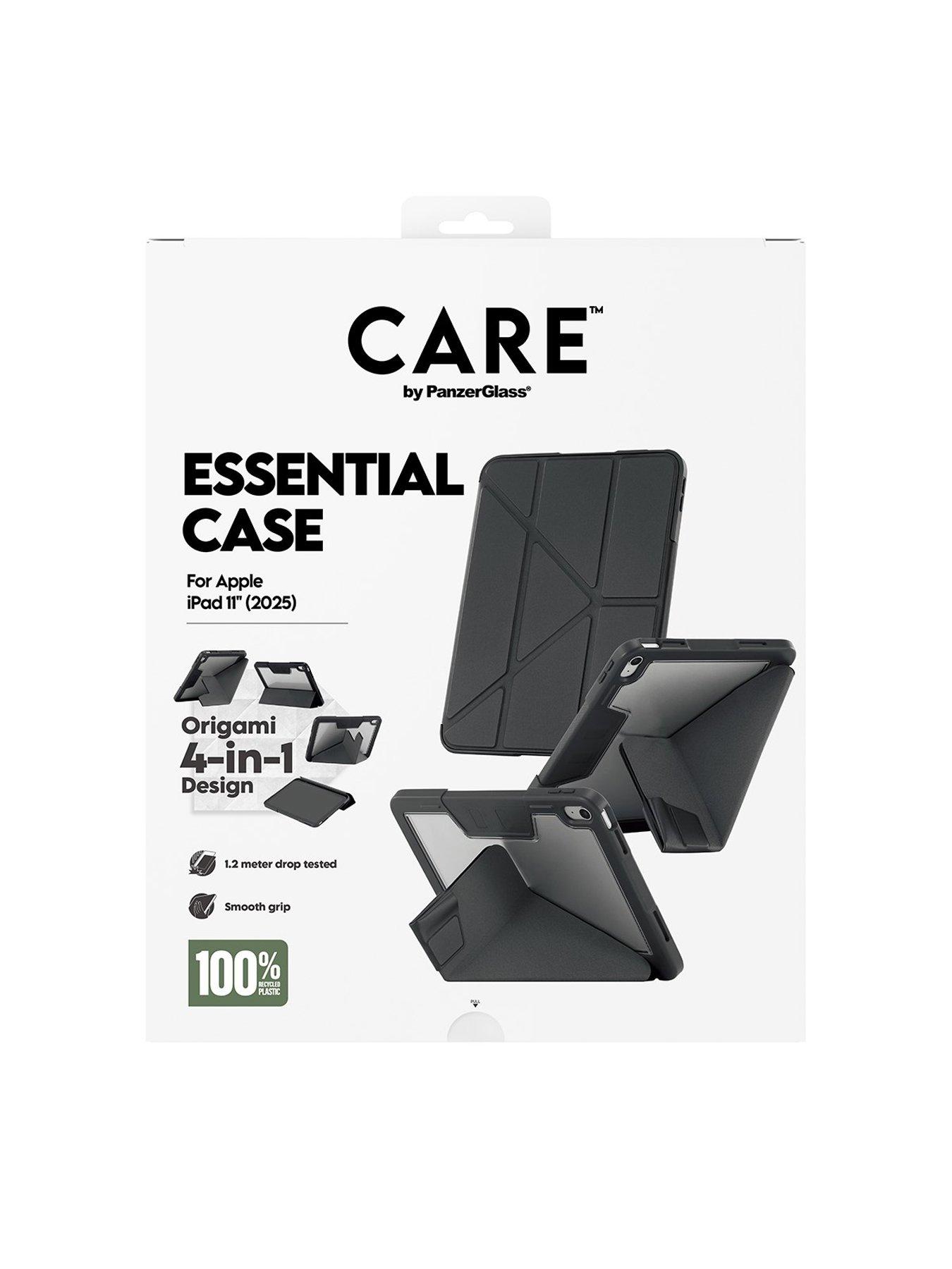 Image 3 of 5 of Panzerglass Black - CARE by Essential Case Black iPad 11" (2025-2026)
