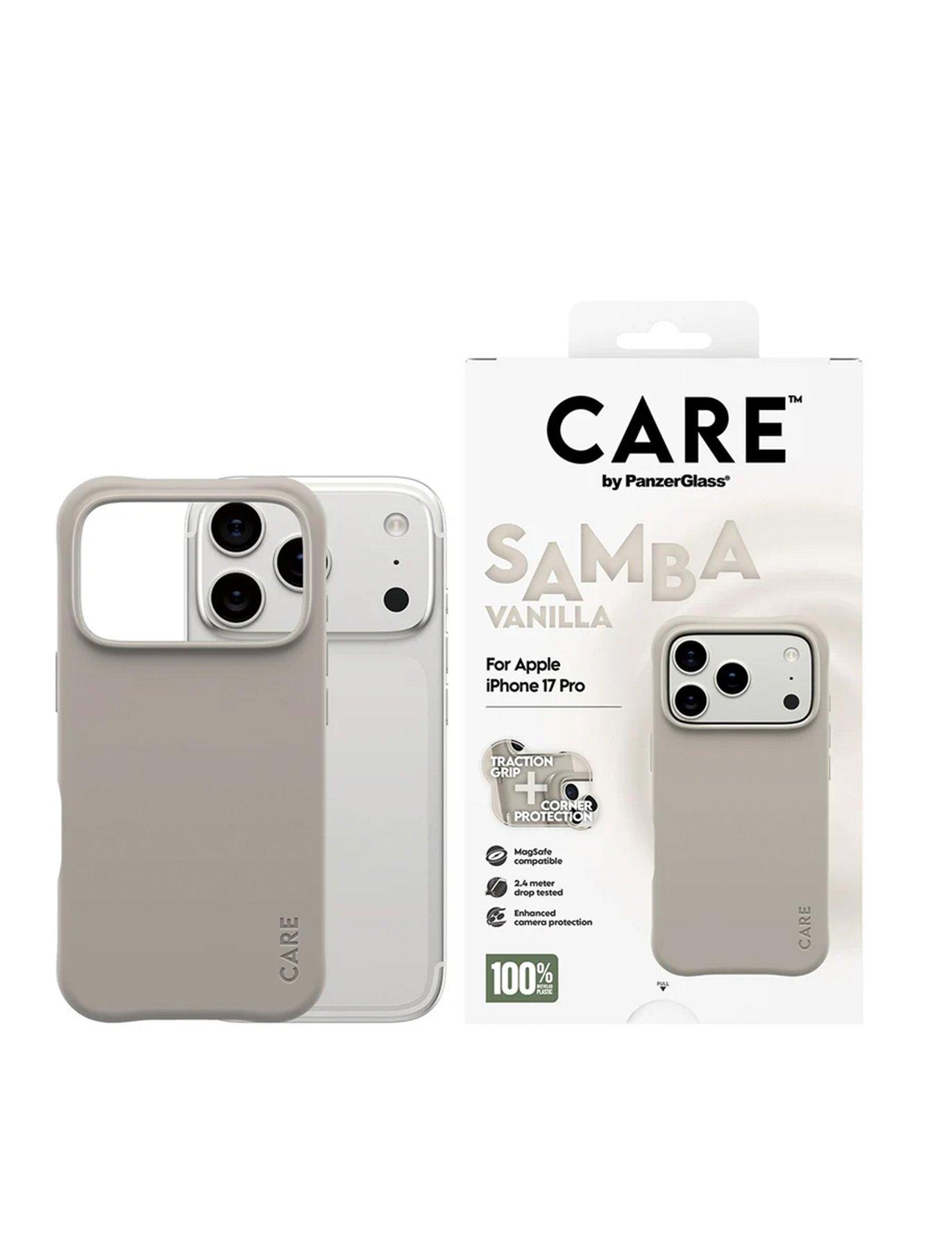 Image 2 of 4 of Panzerglass CARE by PanzerGlass&reg;&nbsp;Feature Case Transparent w. Color Kickstand &amp; MagSafe iPhone 17 Pro Max