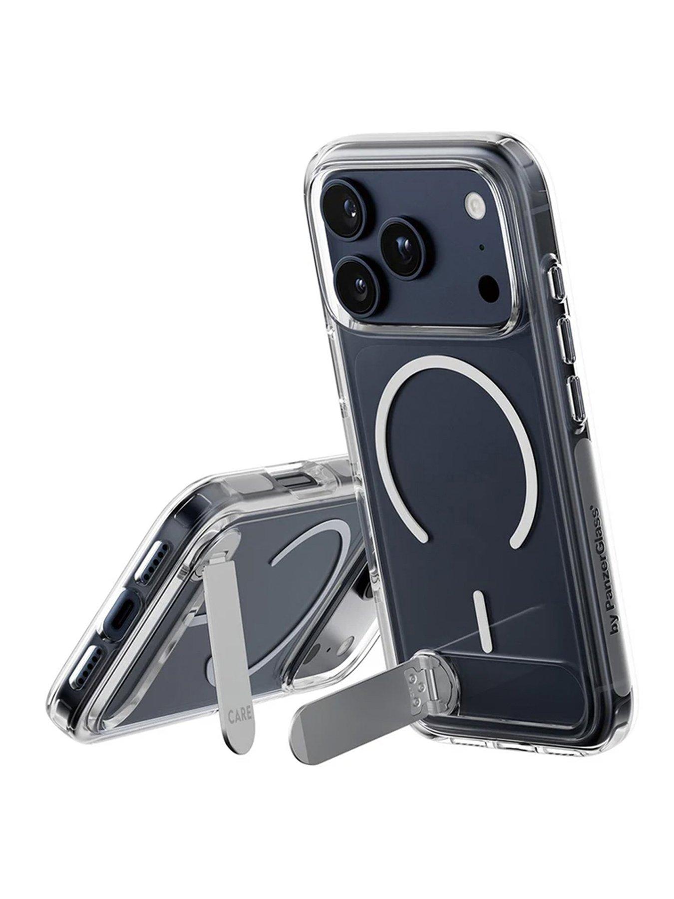 Panzerglass CARE by PanzerGlass Feature Case Transparent w. Color Kickstand & MagSafe iPhone 2025 Pro