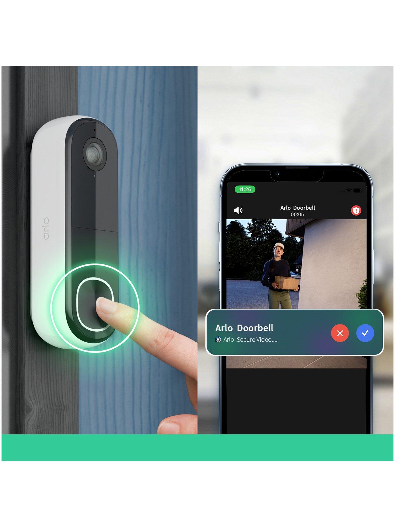 Image 4 of 8 of Arlo Video Doorbell HD