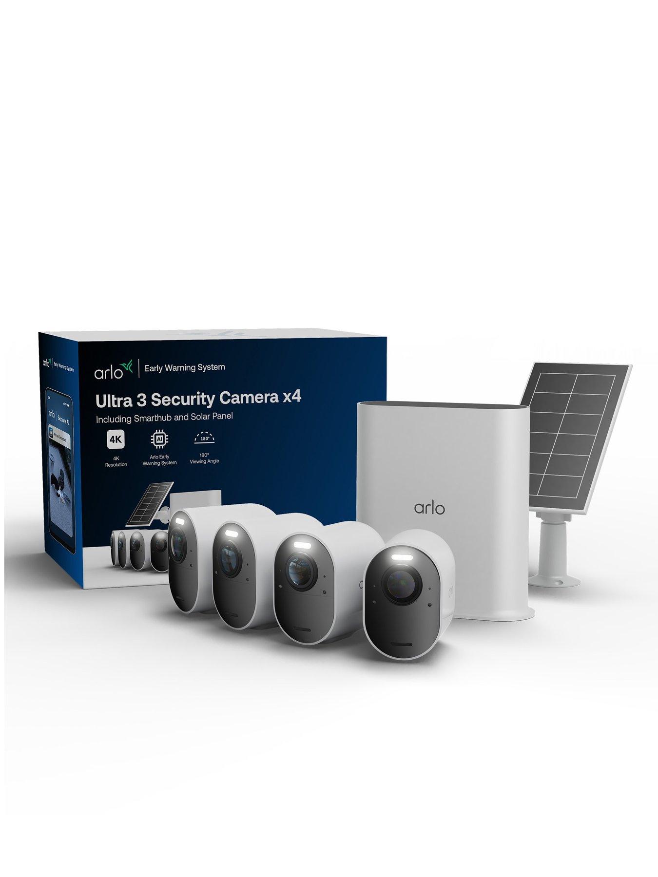 Image 2 of 8 of Arlo Ultra 3 4K 4 Security Cameras Kit and Solar Panel Kit