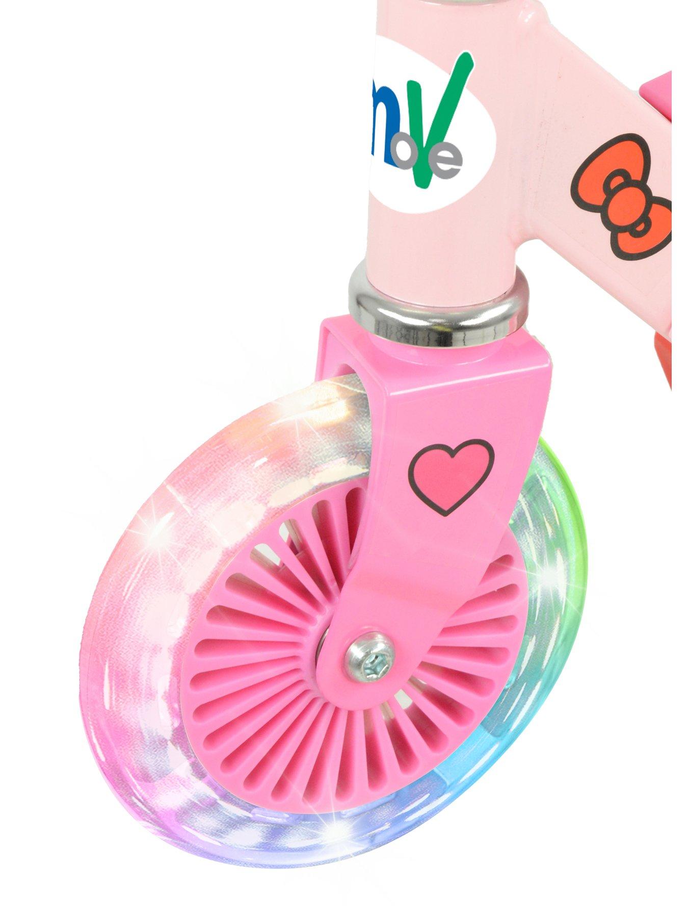 Image 2 of 7 of Hello Kitty Hello Kitty Folding Inline Scooter With Light Up Wheels