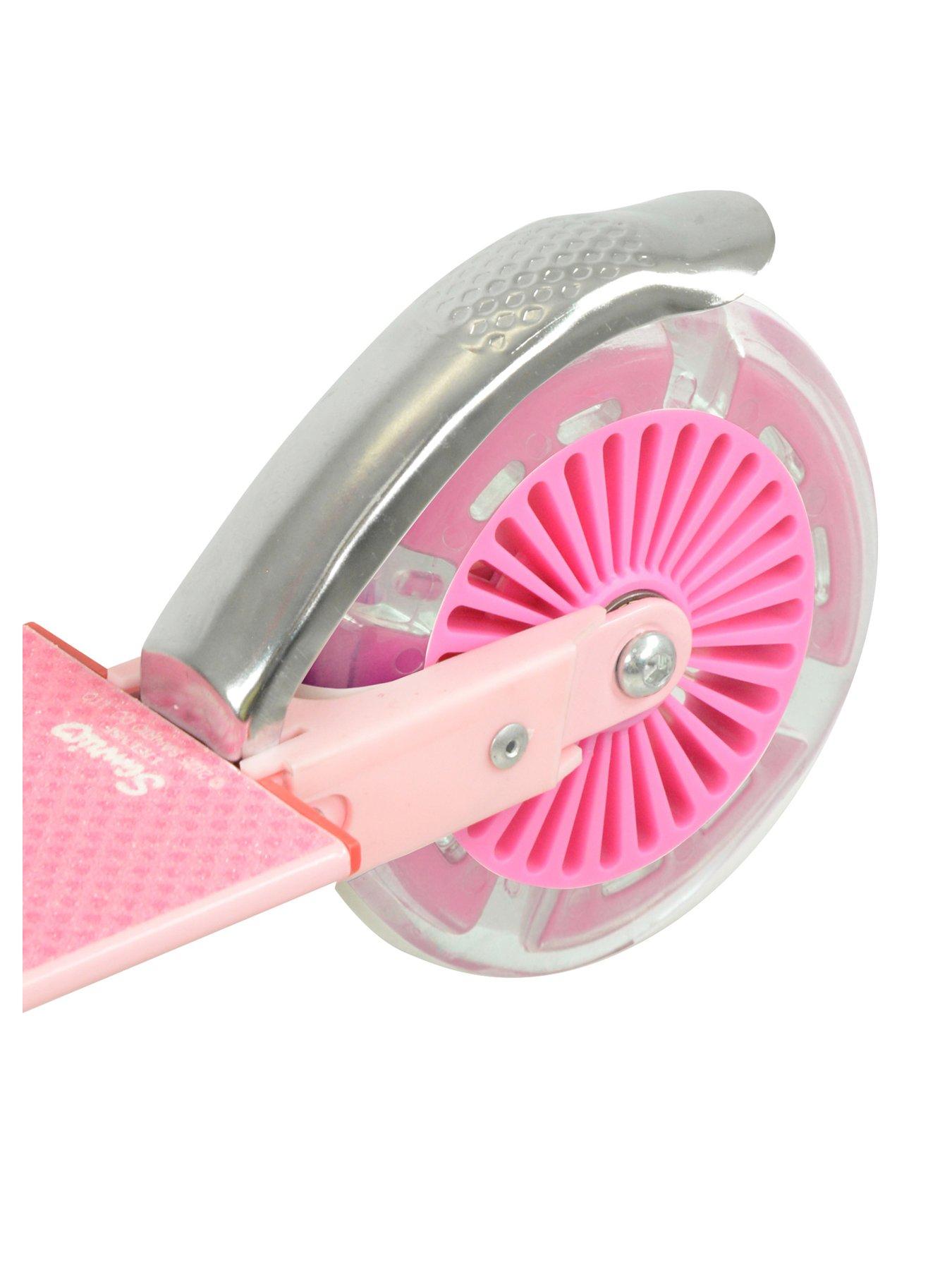 Image 6 of 7 of Hello Kitty Hello Kitty Folding Inline Scooter With Light Up Wheels