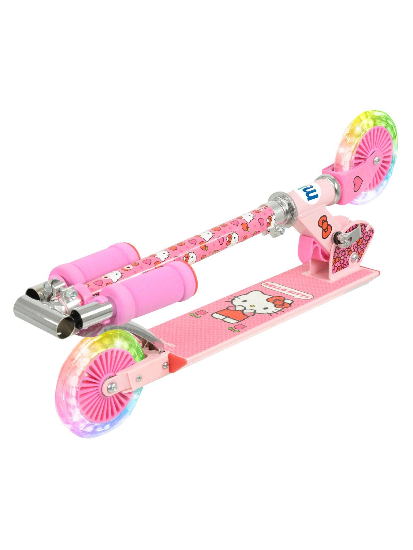 Image 7 of 7 of Hello Kitty Hello Kitty Folding Inline Scooter With Light Up Wheels