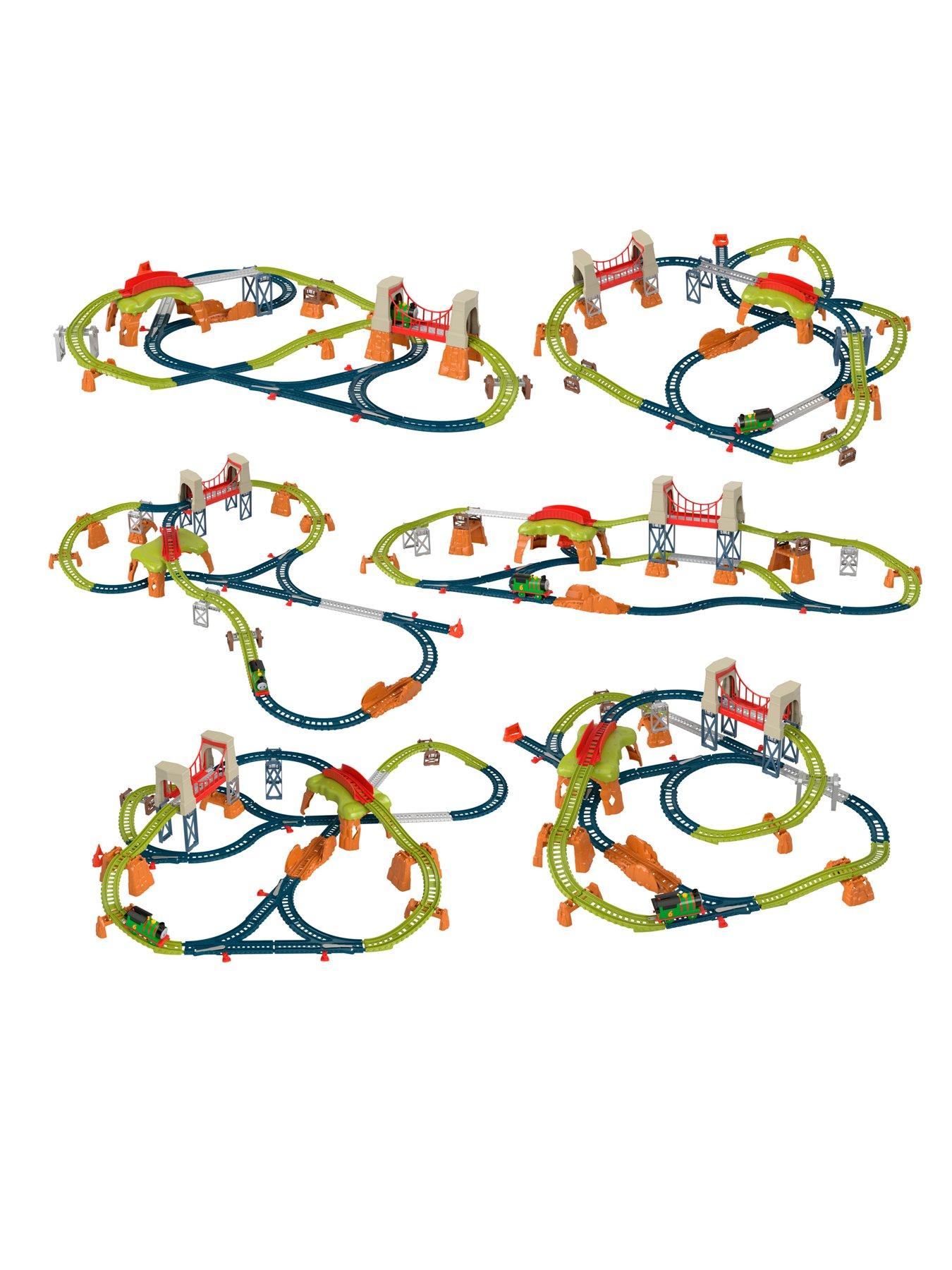 Image 3 of 7 of Thomas & Friends Percy 6-in-1 Motorised Train Set with Buildable Track Layouts