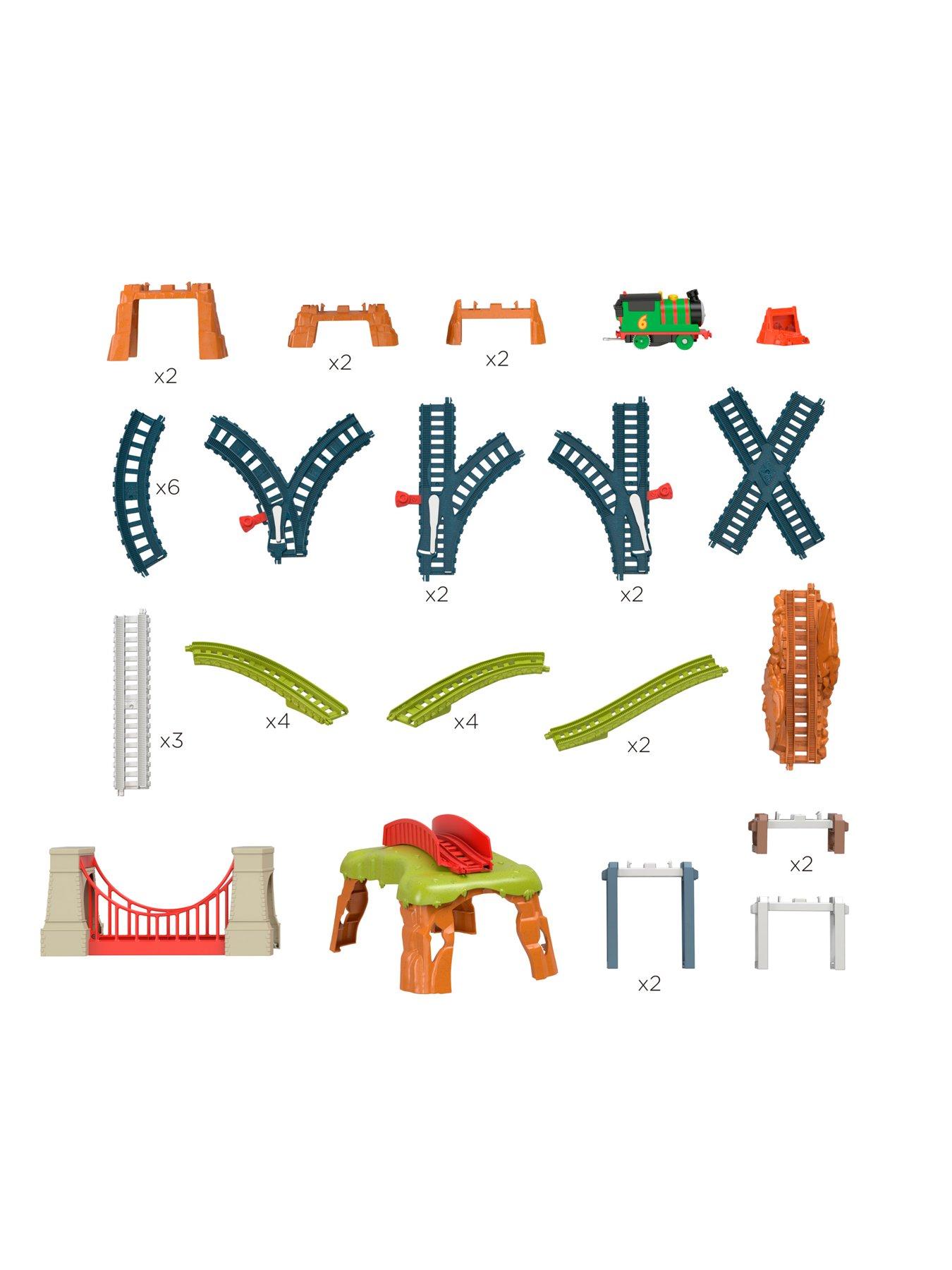 Image 4 of 7 of Thomas & Friends Percy 6-in-1 Motorised Train Set with Buildable Track Layouts