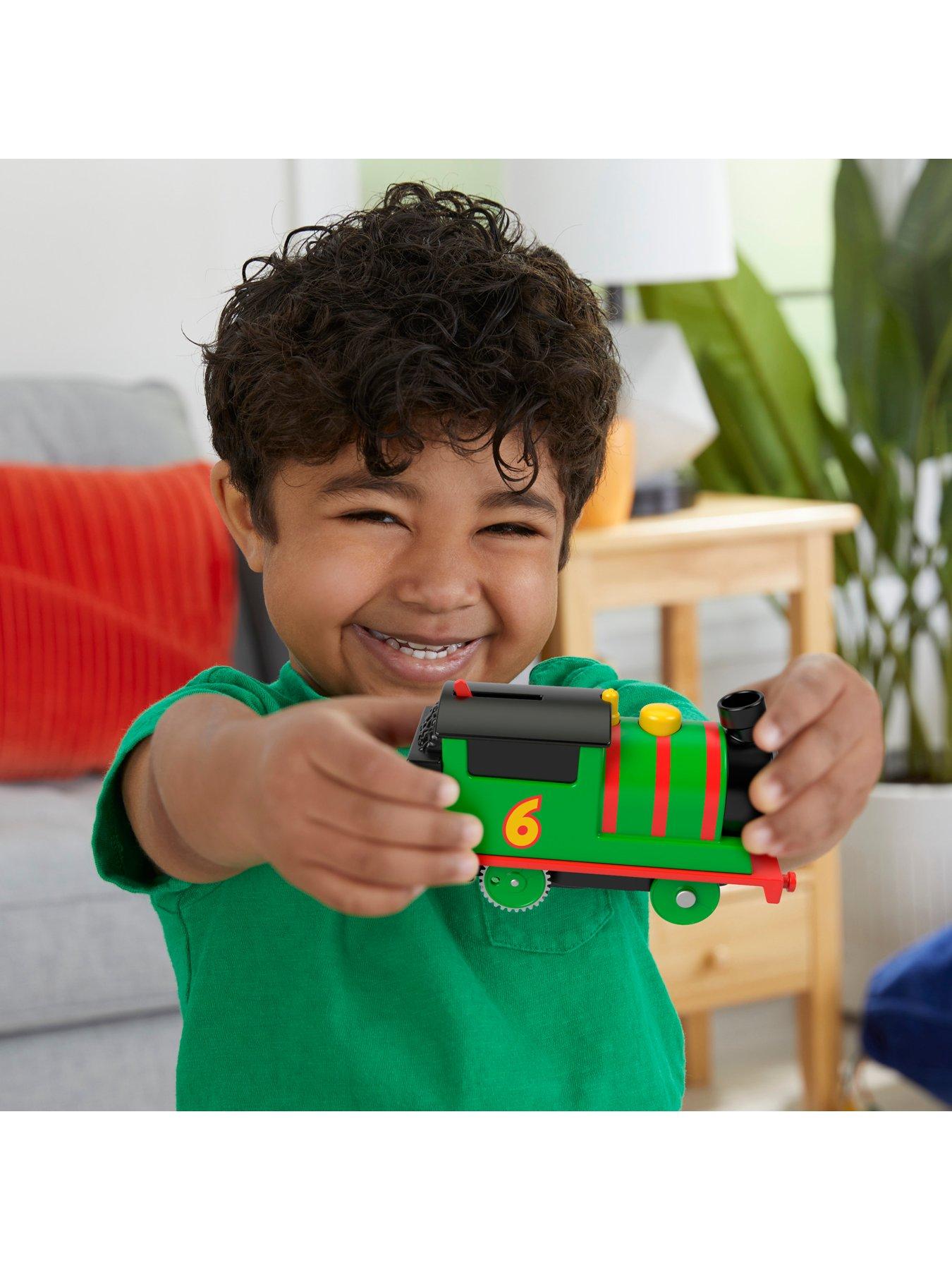 Image 5 of 7 of Thomas & Friends Percy 6-in-1 Motorised Train Set with Buildable Track Layouts