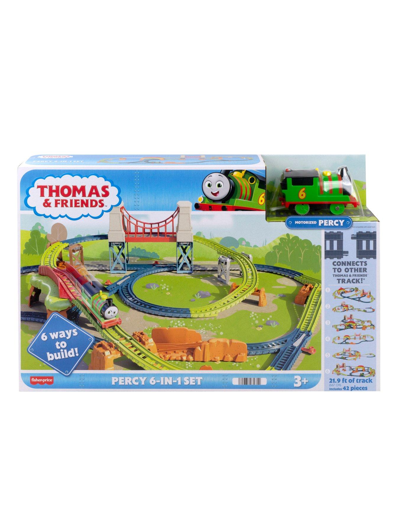 Image 7 of 7 of Thomas & Friends Percy 6-in-1 Motorised Train Set with Buildable Track Layouts