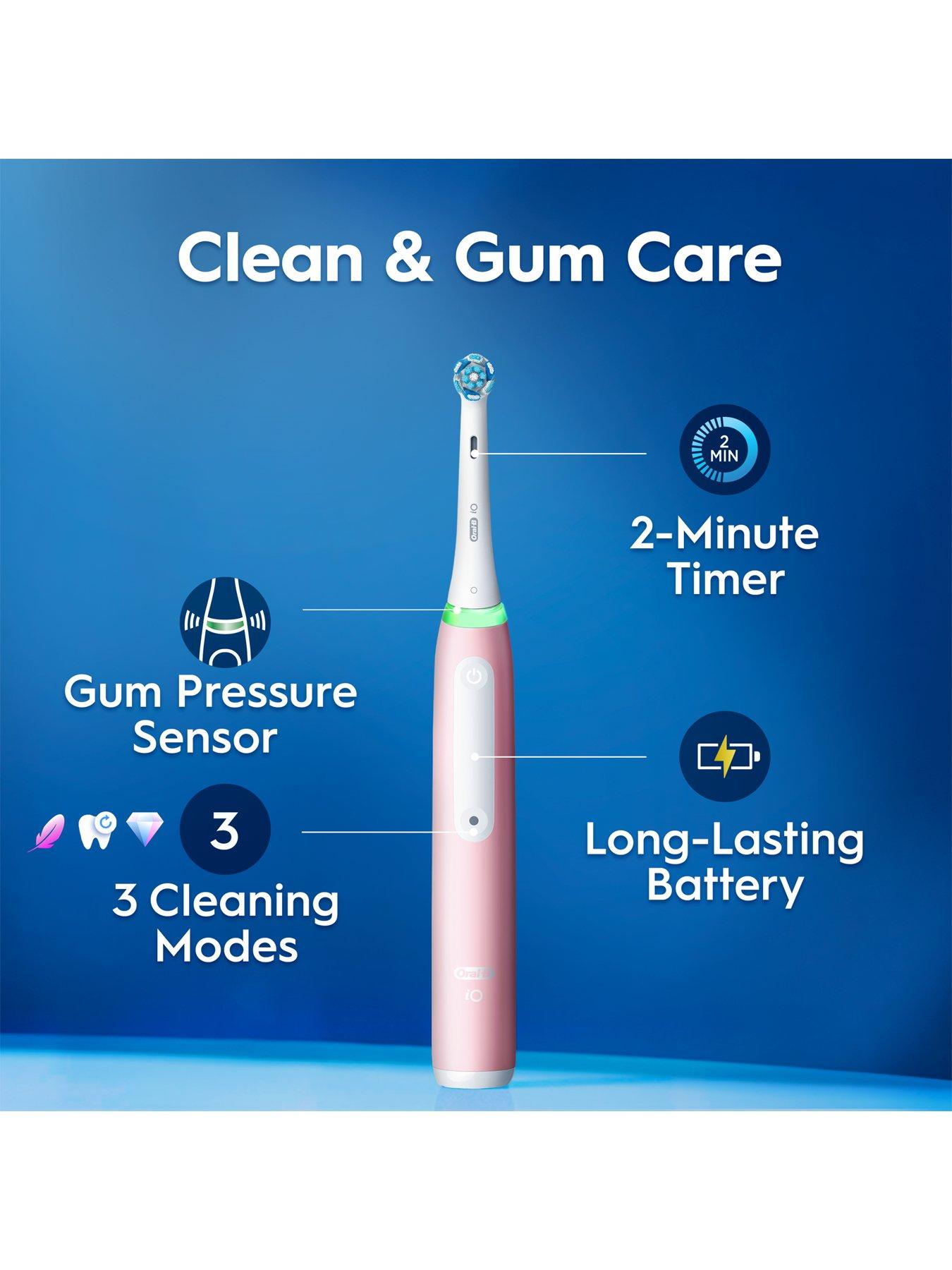 Image 3 of 8 of Oral-B Oral-B iO3 Blush Pink + Travel Case