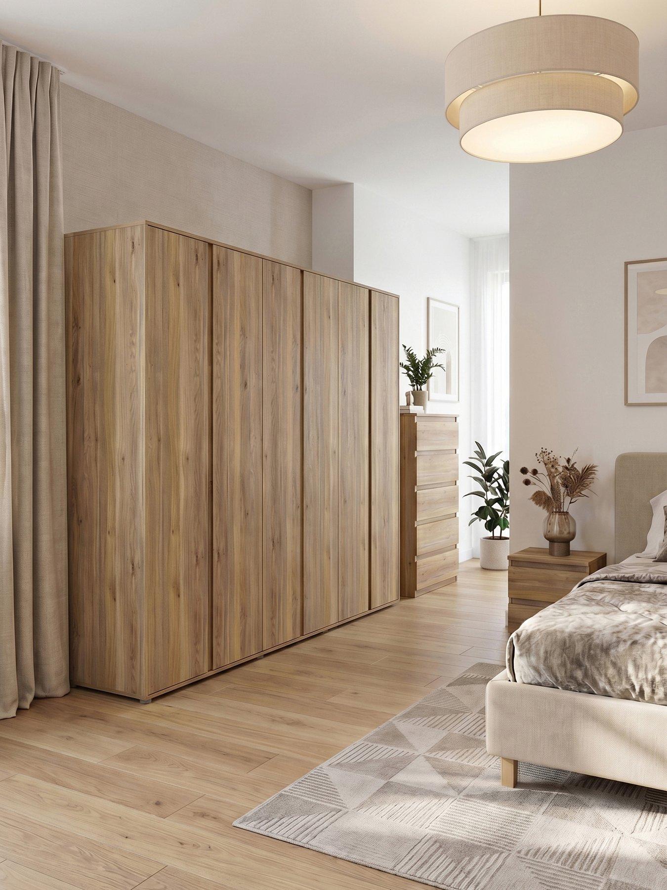 The Very Collection Lisson Pack 3 (2 Drw Bed, 5 Drw Chest, 6 Dr Robe)