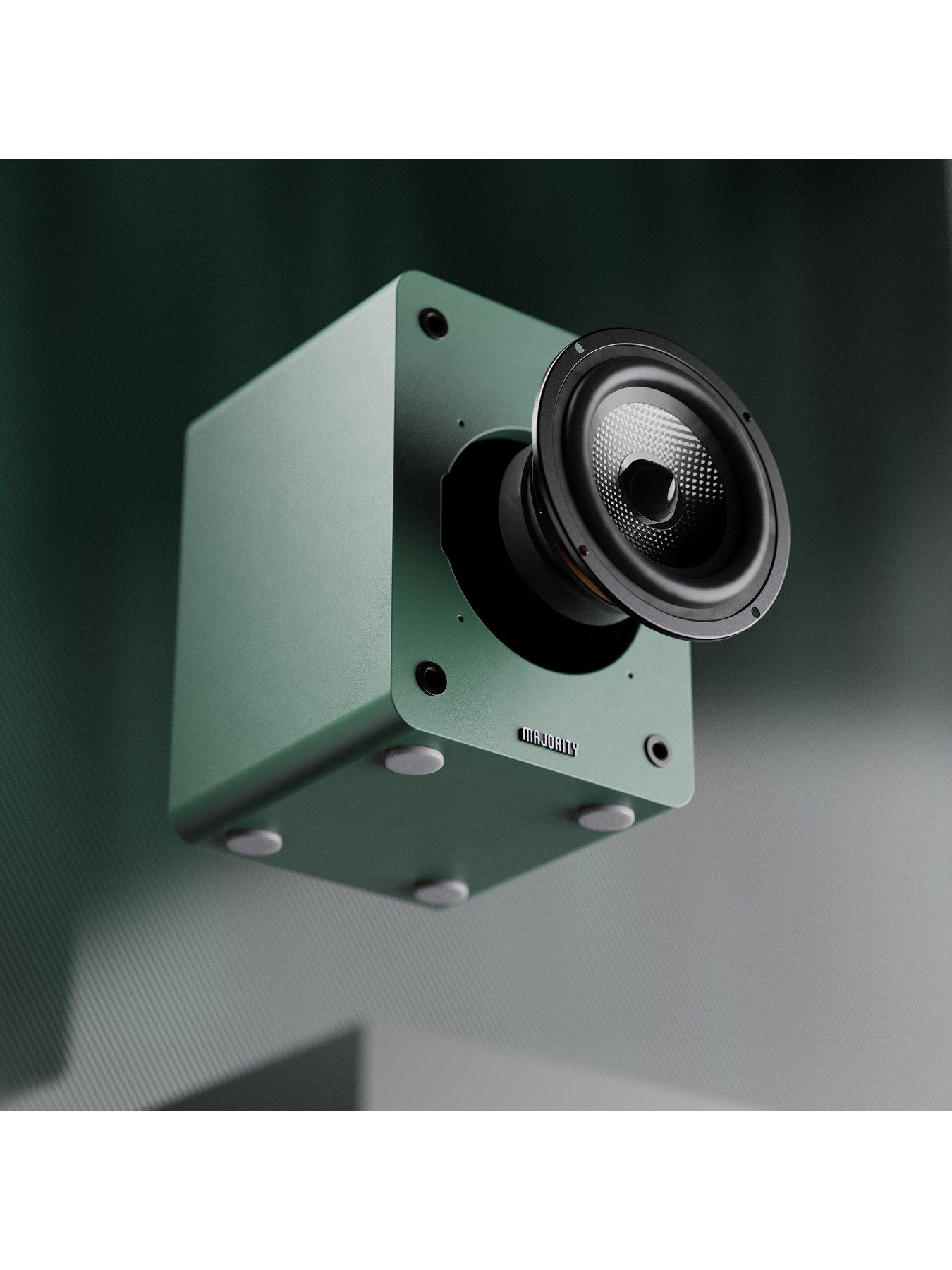 Image 3 of 5 of Majority MAJORITY D50X BOOKSHELF SPEAKERS - GREEN