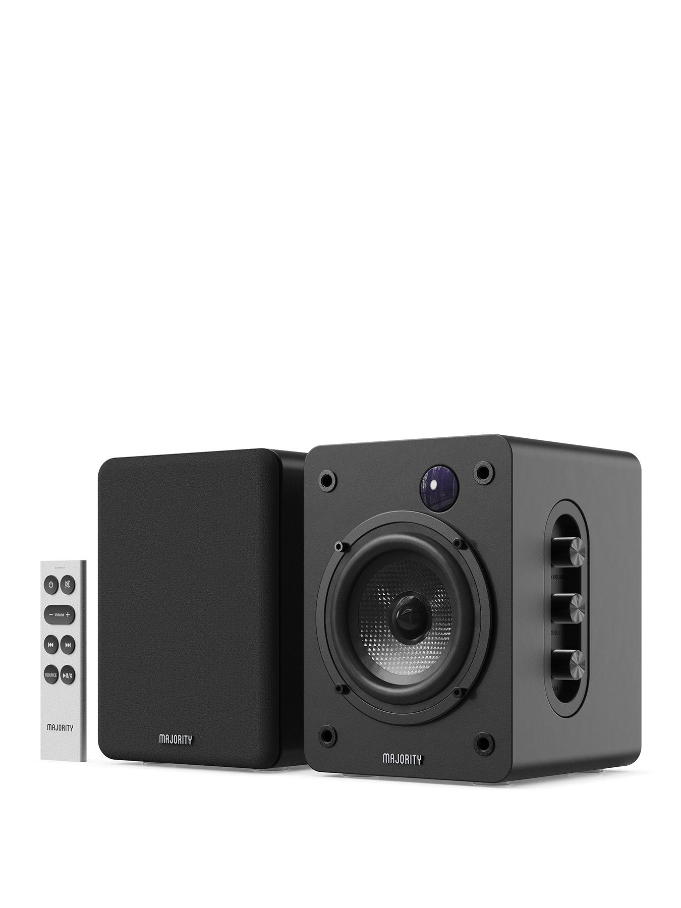Image 1 of 5 of Majority MAJORITY D50X BOOKSHELF SPEAKERS - MAROON
