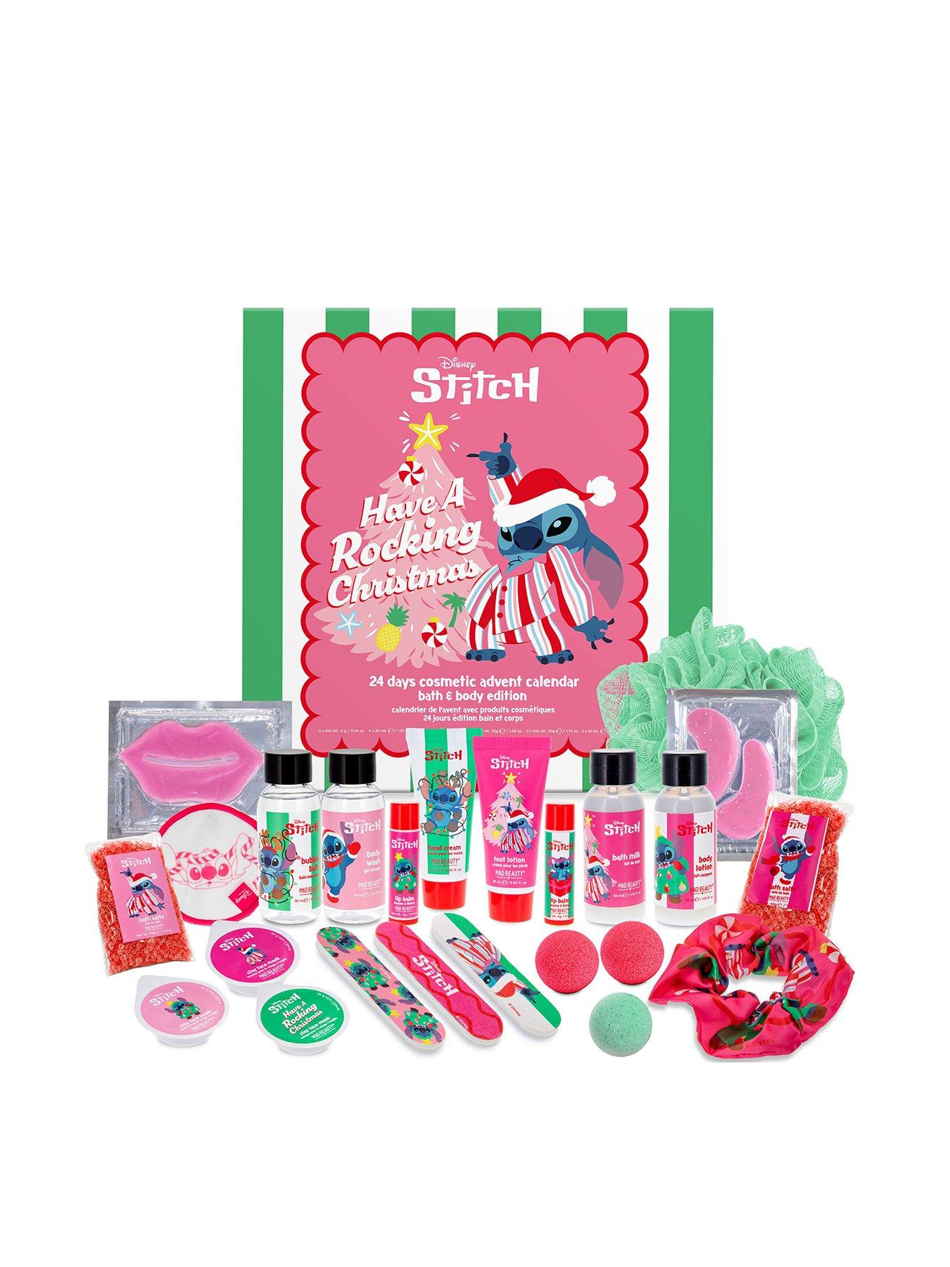 Image 1 of 3 of Disney Stitch Stitch 2Rockin' 4-Day Bath And Body Advent Calendar