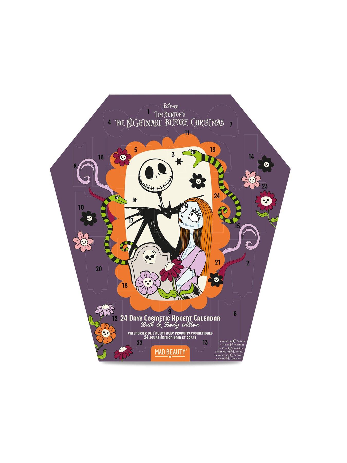 Image 2 of 2 of The Nightmare Before Christmas 24-Day Cosmetic Advent Calendar