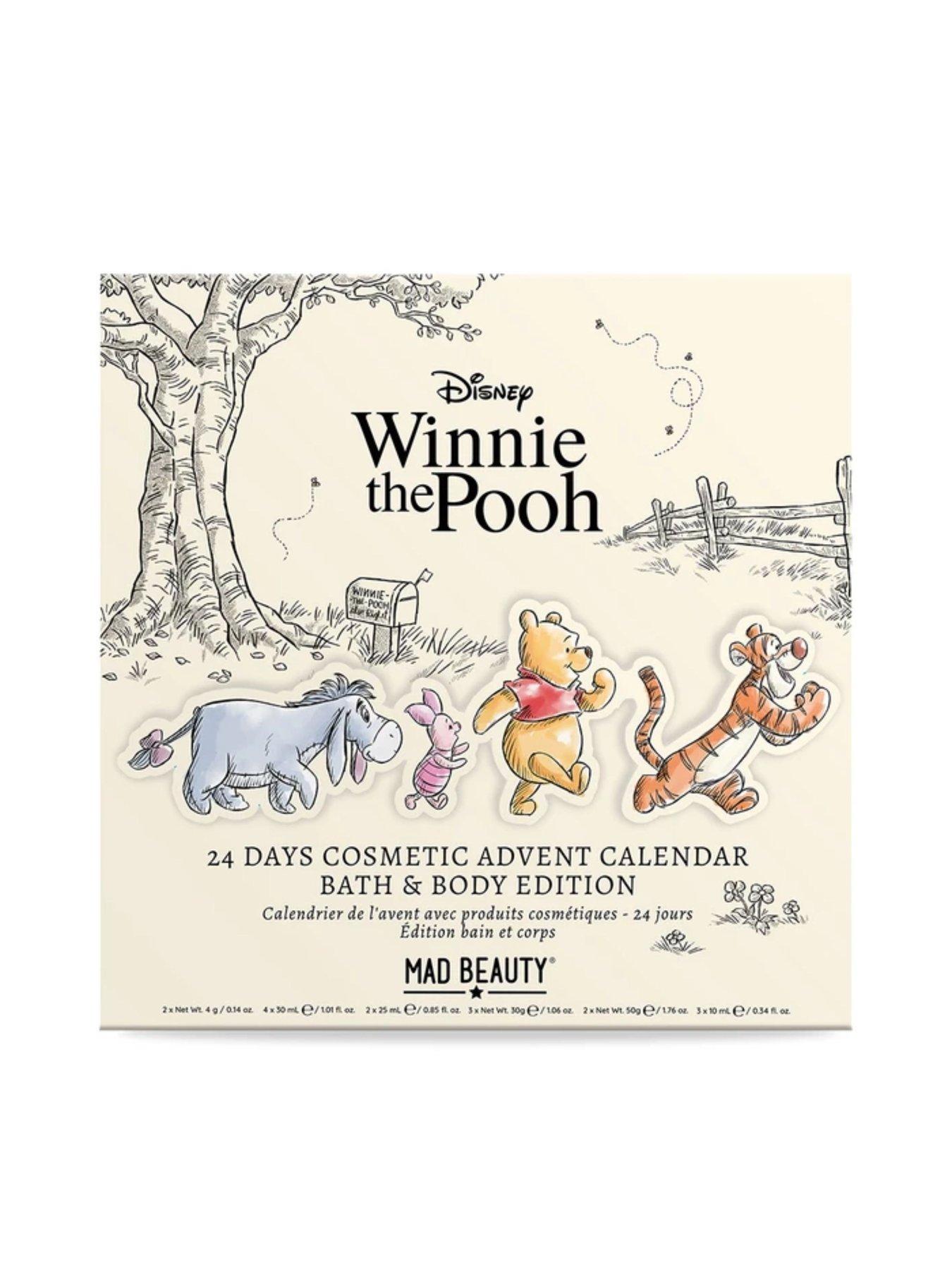Image 2 of 3 of Winnie The Pooh 24-Day Bath &amp; Body Advent Calendar Beauty Set