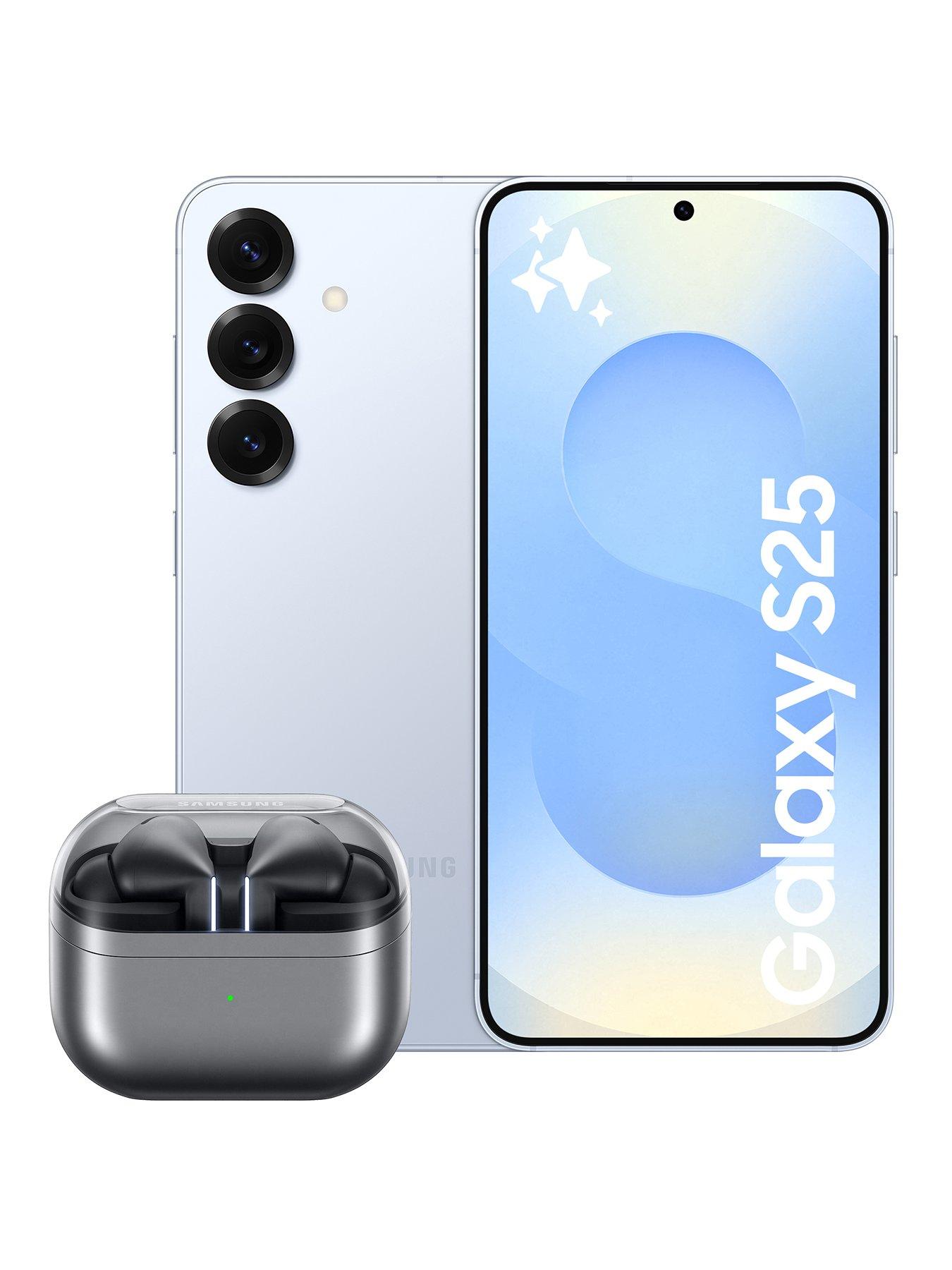 Galaxy Galaxy S25 5G, 512GB Mobile with Galaxy Buds3 Pro Silver with Galaxy AI
