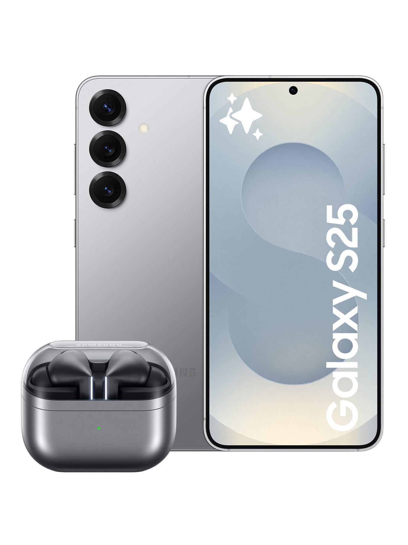 Samsung S25 5G, 512GB Mobile with  Buds3 Pro Silver with  AI