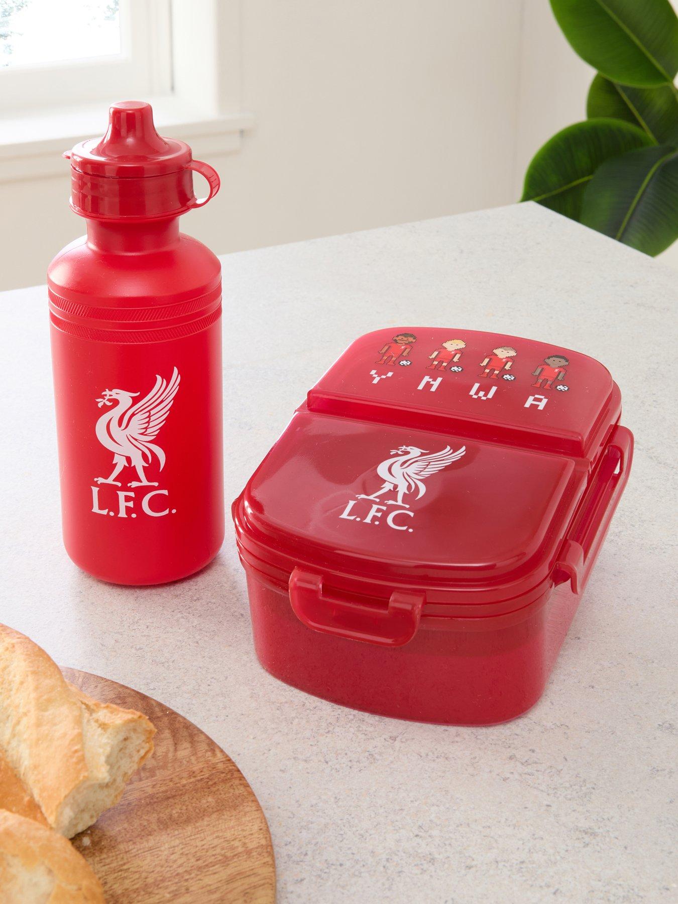 Image 1 of 7 of Liverpool FC Pixel Player Lunch Box Set