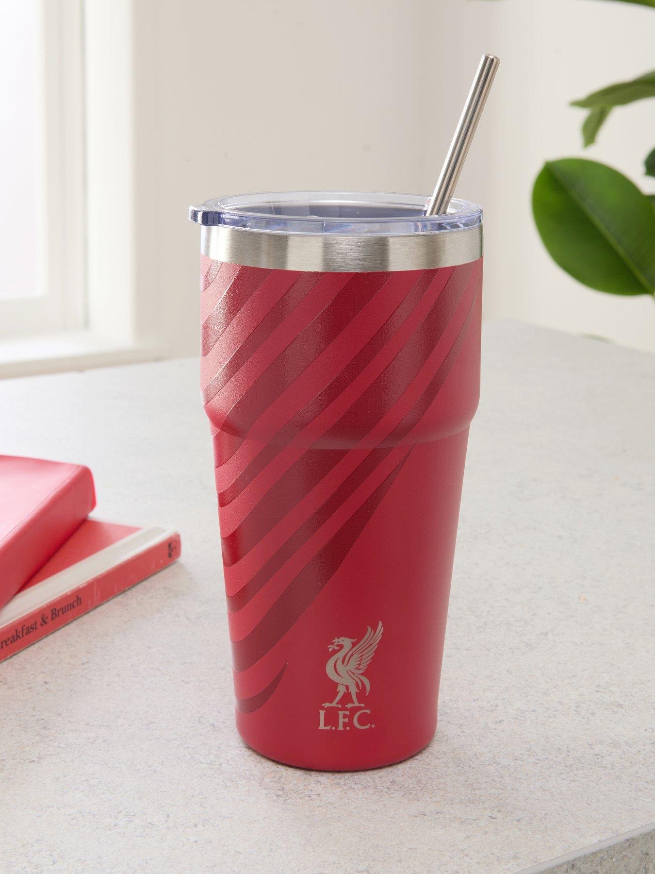 Liverpool FC Travel Mug With Straw