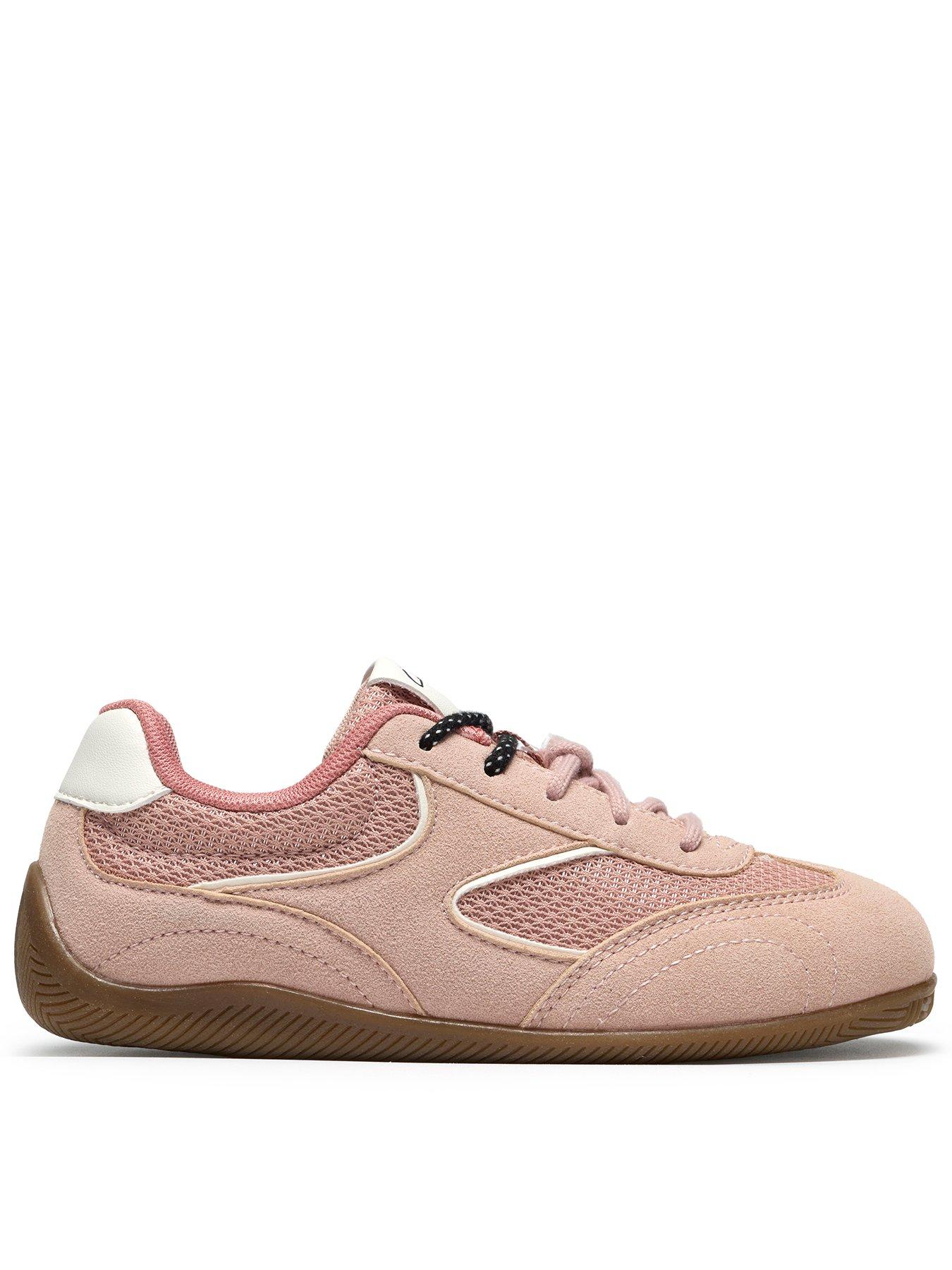 Clarks Kids Dreama Mist Trainer, Pink, Size 12 Younger