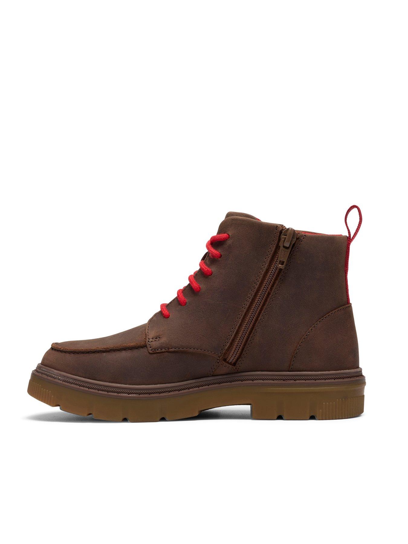 Image 6 of 7 of Clarks Older Lorcam Hill Boots - Brown
