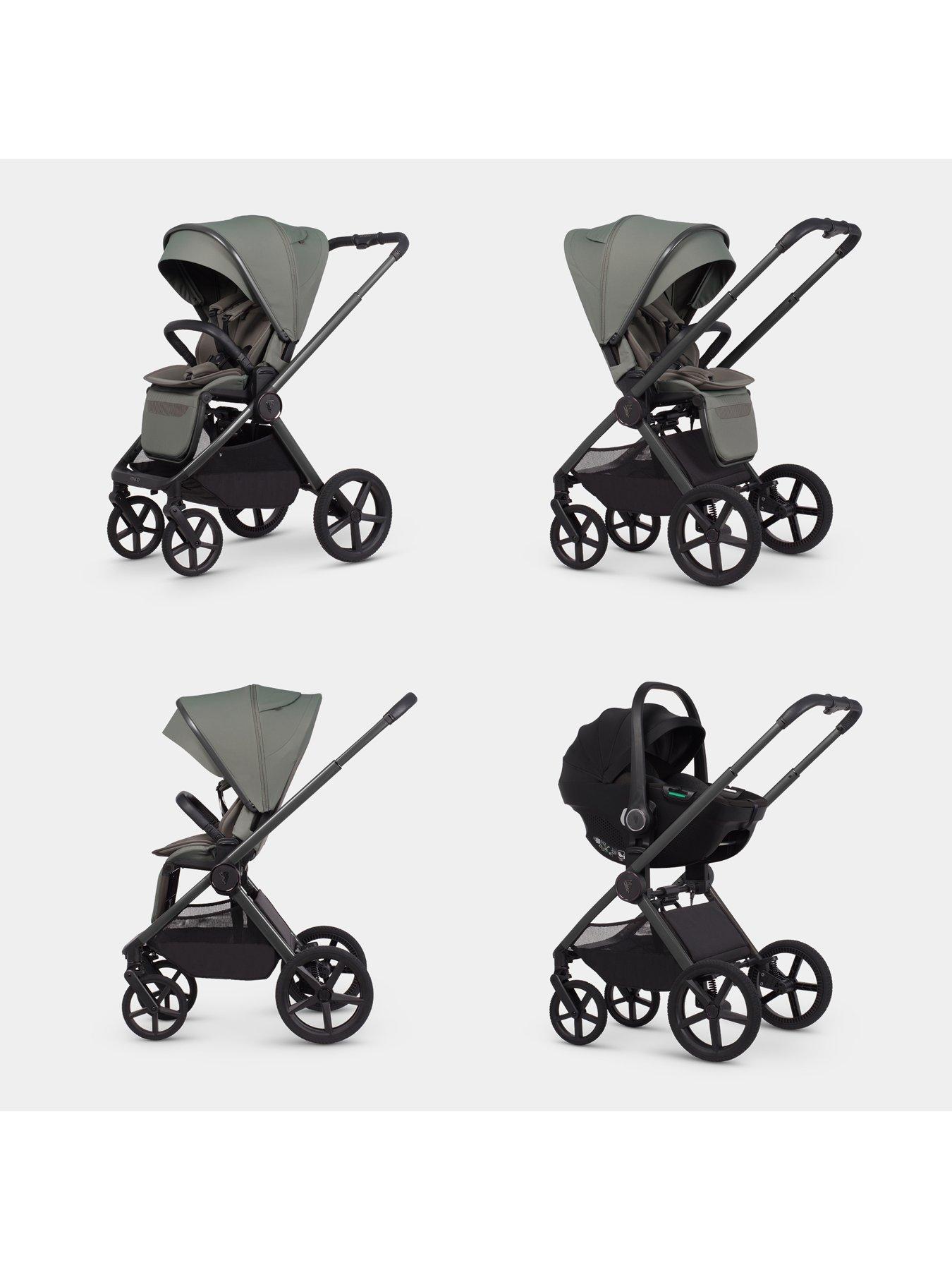 Image 4 of 8 of Venicci Upline 3 - 4in1 Bundle Tiago Black Car Seat and 360 Base - Aloe