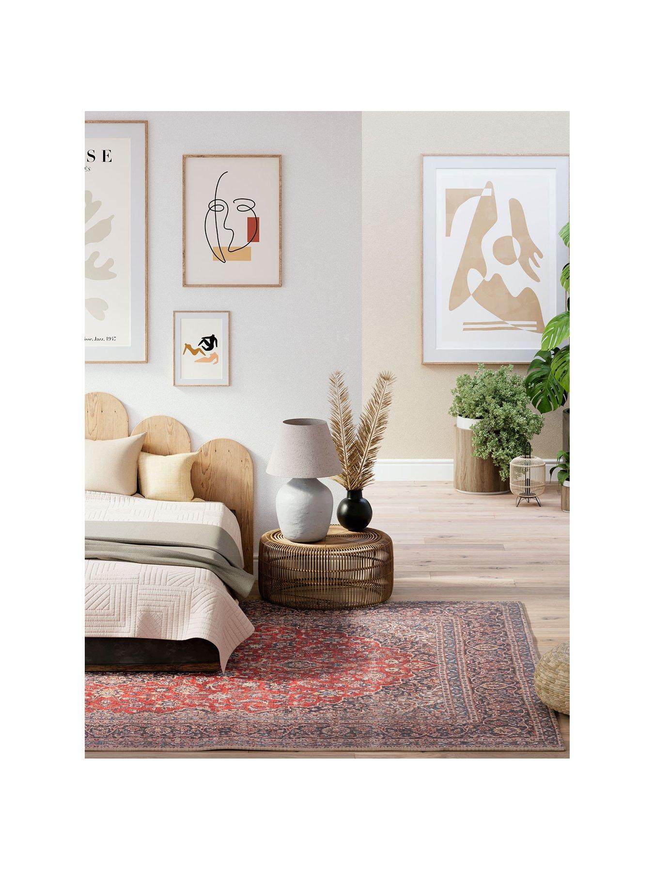 Kukoon Flatwoven Washable Red Oriental Area Rug - Tullow | Very