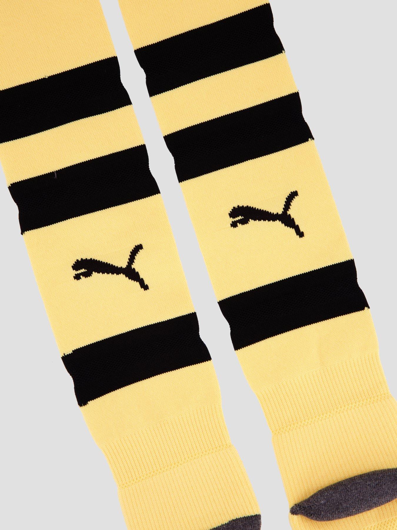 Image 3 of 5 of Puma Manchester City 26/27 Away Replica Sock - Black/Yellow