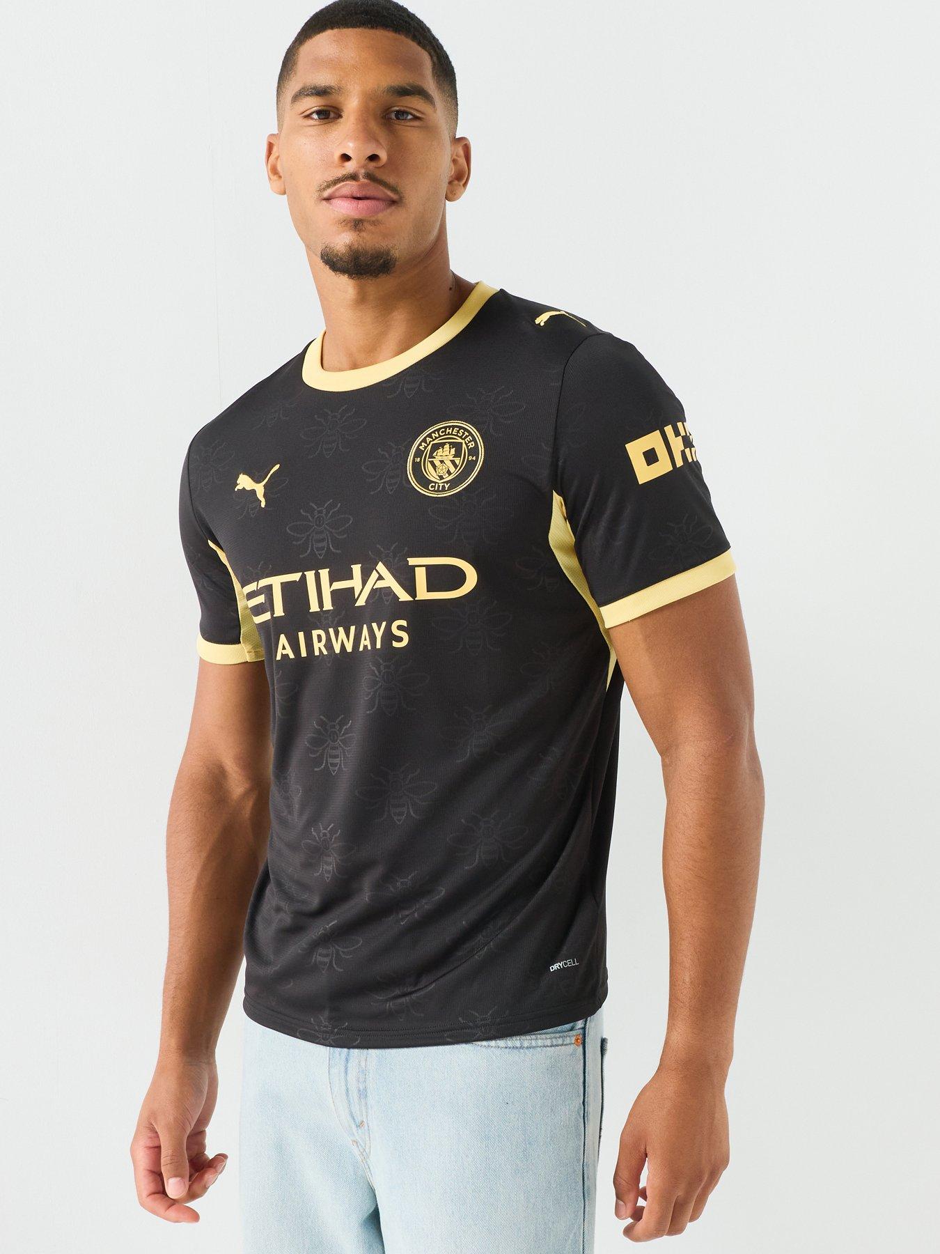 Puma Mens Manchester City 26/27 Away Replica Shirt - Black