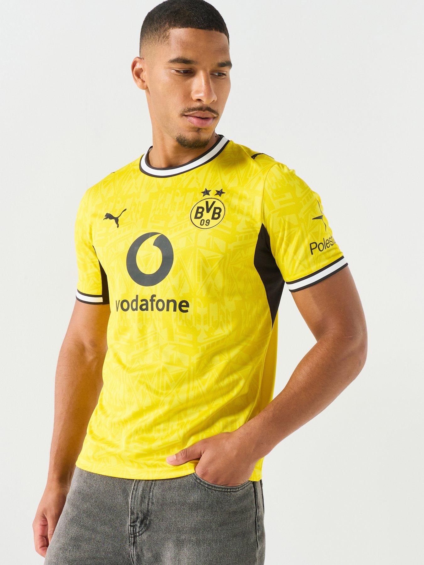 Image 1 of 6 of Puma Mens Bvb Home 26/27 Replica Shirt - Yellow