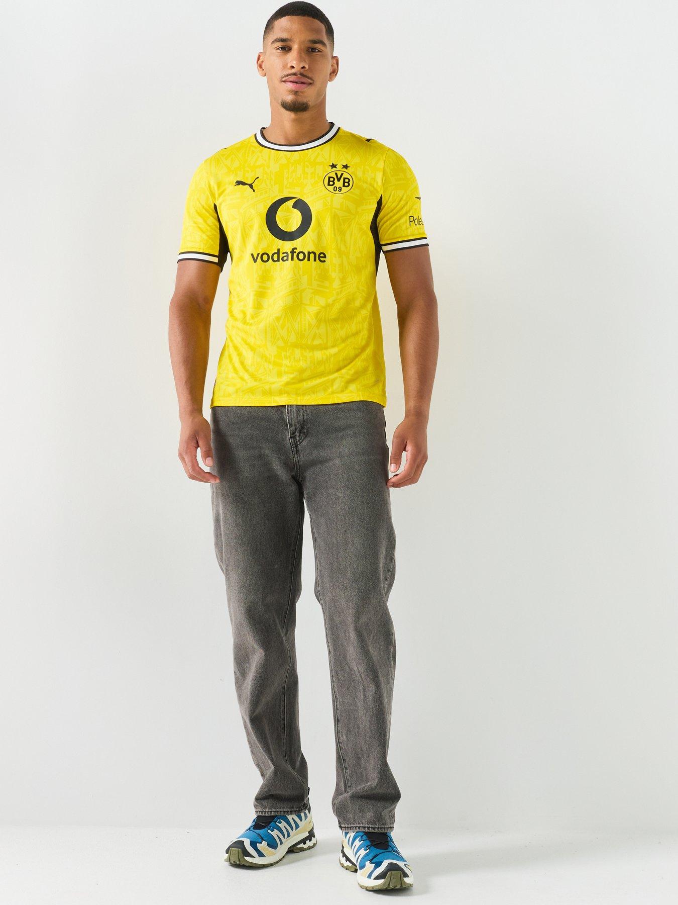 Image 3 of 6 of Puma Mens Bvb Home 26/27 Replica Shirt - Yellow