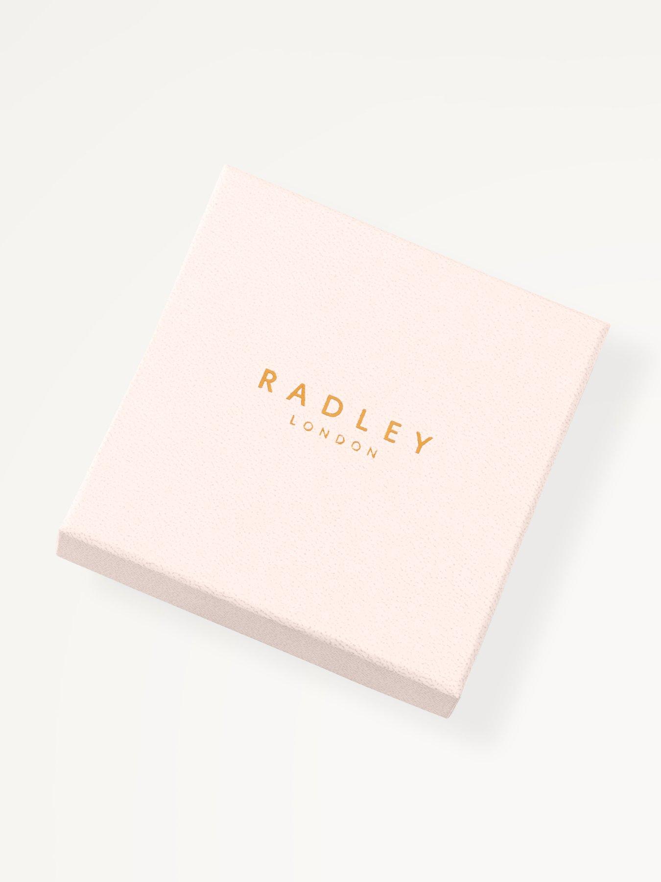 Image 4 of 4 of Radley Silver Plated Stone Set Huggie Hoops &amp; Heart Stud Twin Pack