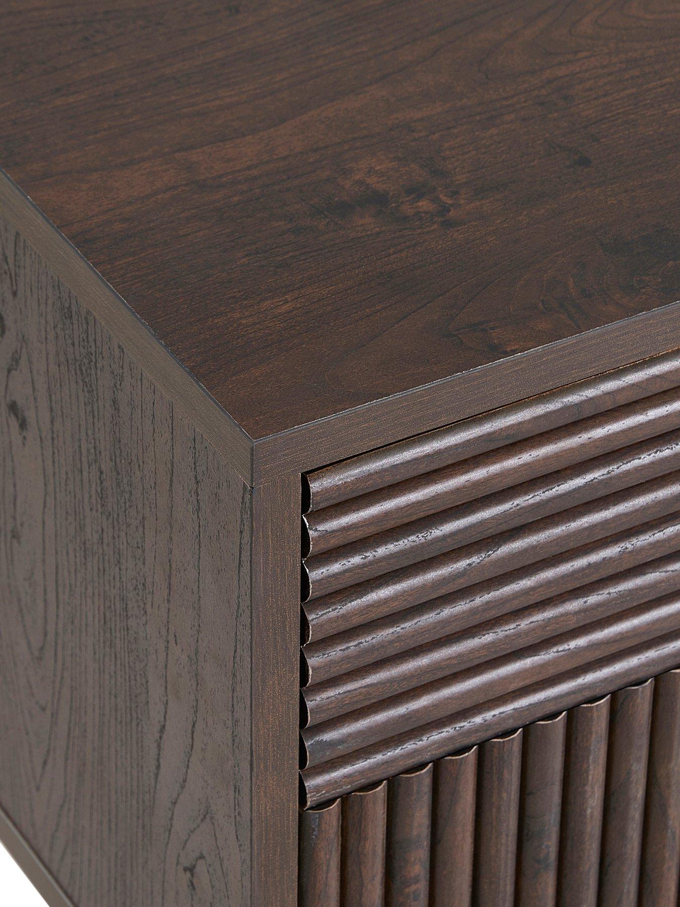 Image 5 of 6 of Dusk Dora 2 Drawer Nightstand - Walnut