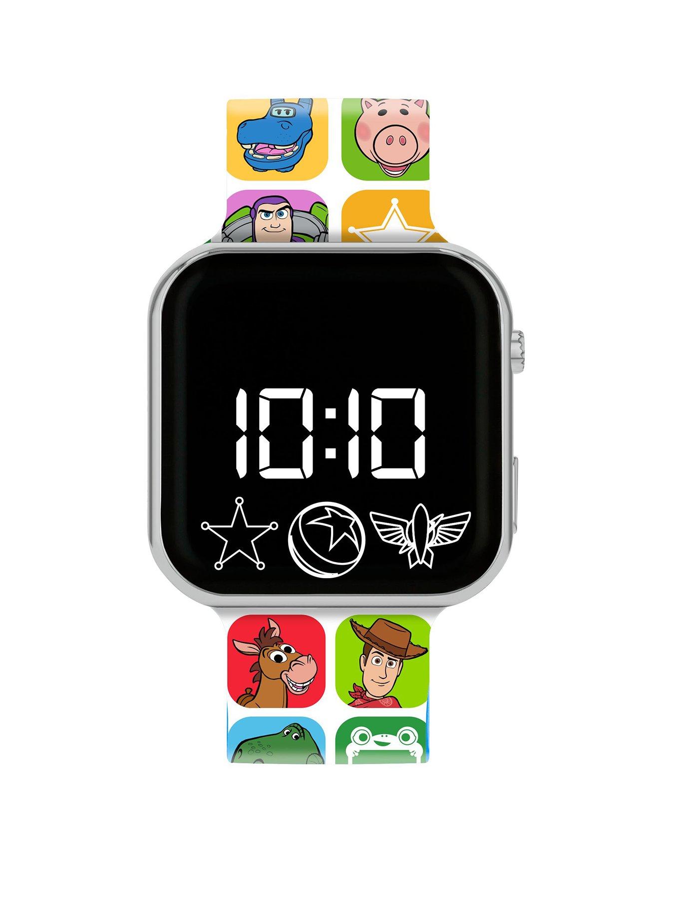 Toy Story 5 LED Display Watch with Silicone Character Strap for Kids